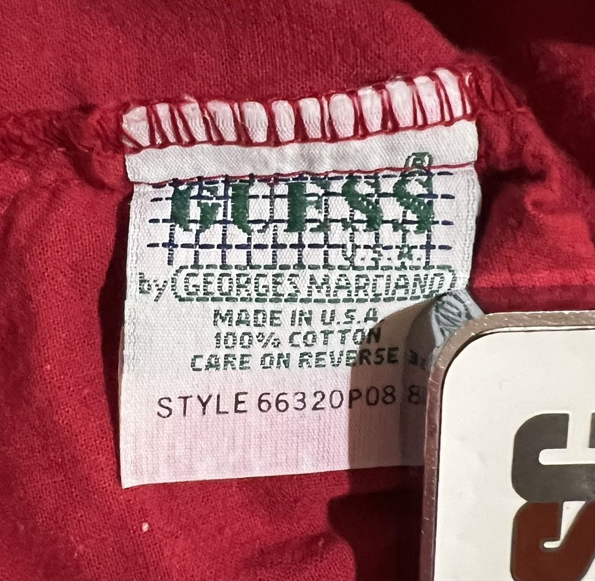 Guess 1981 -93 Vintage GUESS Shirt L - Georges Marciano 🏜️ Size US L / EU 52-54 / 3 - 6 Thumbnail