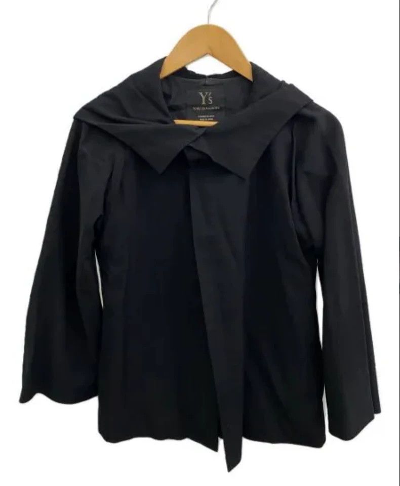 Y's Black wool jacket