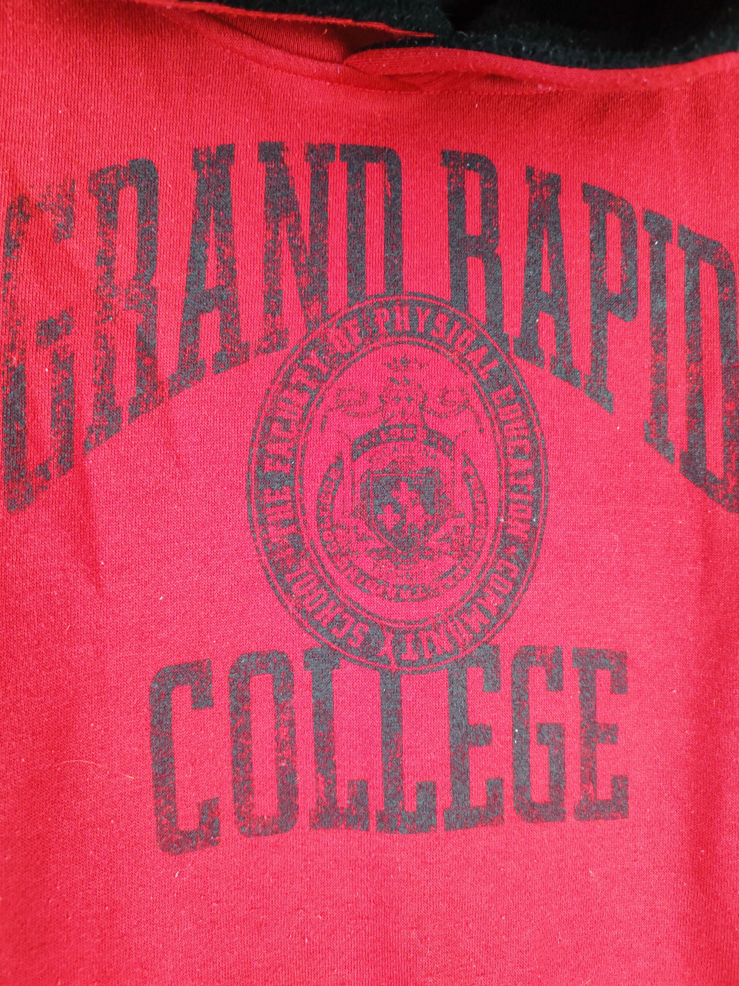 Japanese Brand × Vintage Vintage 💥 Defective Struct Red Hoodie Sweatshirts Size US L / EU 52-54 / 3 - 2 Thumbnail