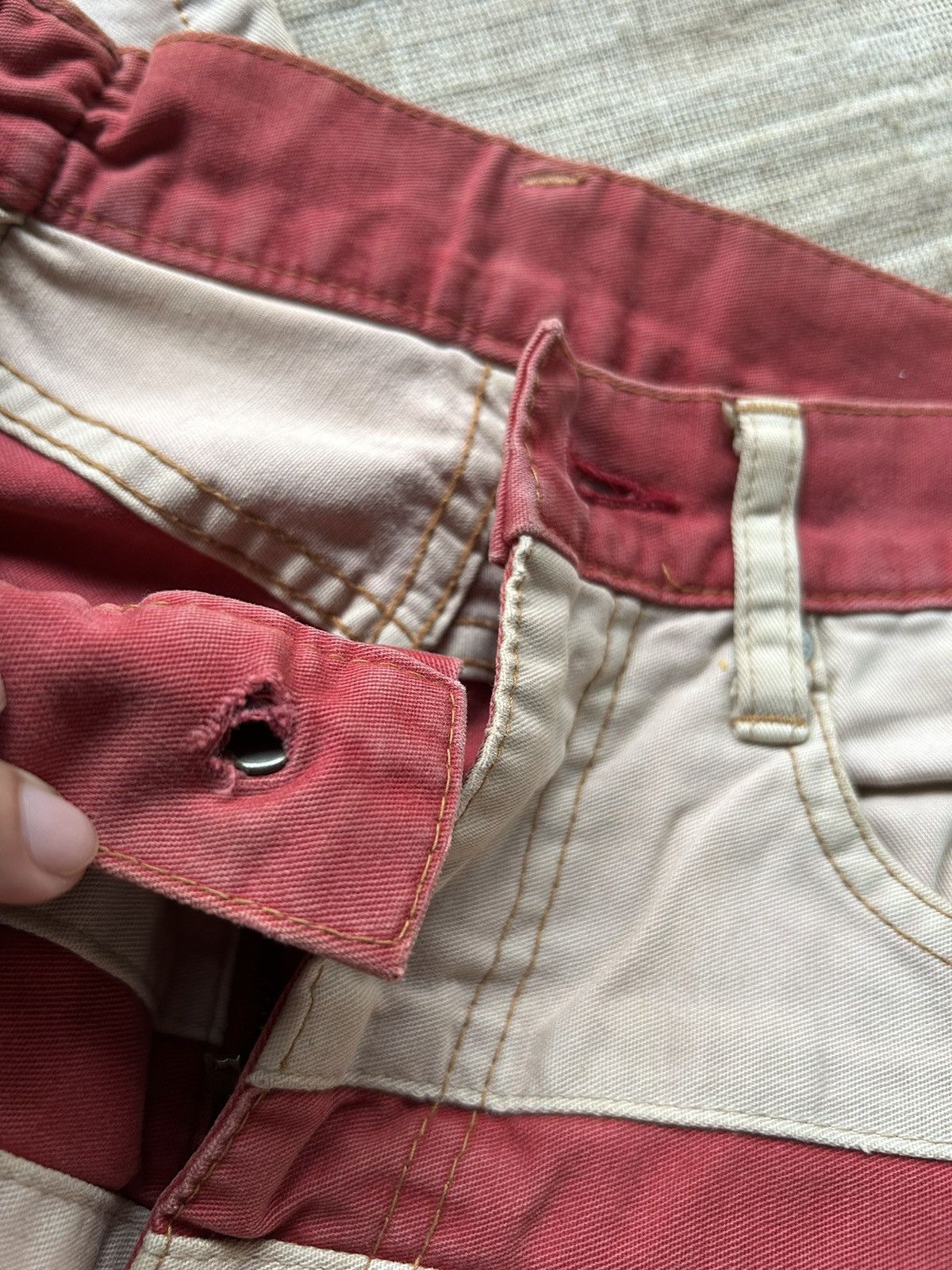 Hysteric Glamour × Japanese Brand Vintage HYSTERIC GLAMOUR Kinky American Flag Jeans Size US 27 - 11 Thumbnail