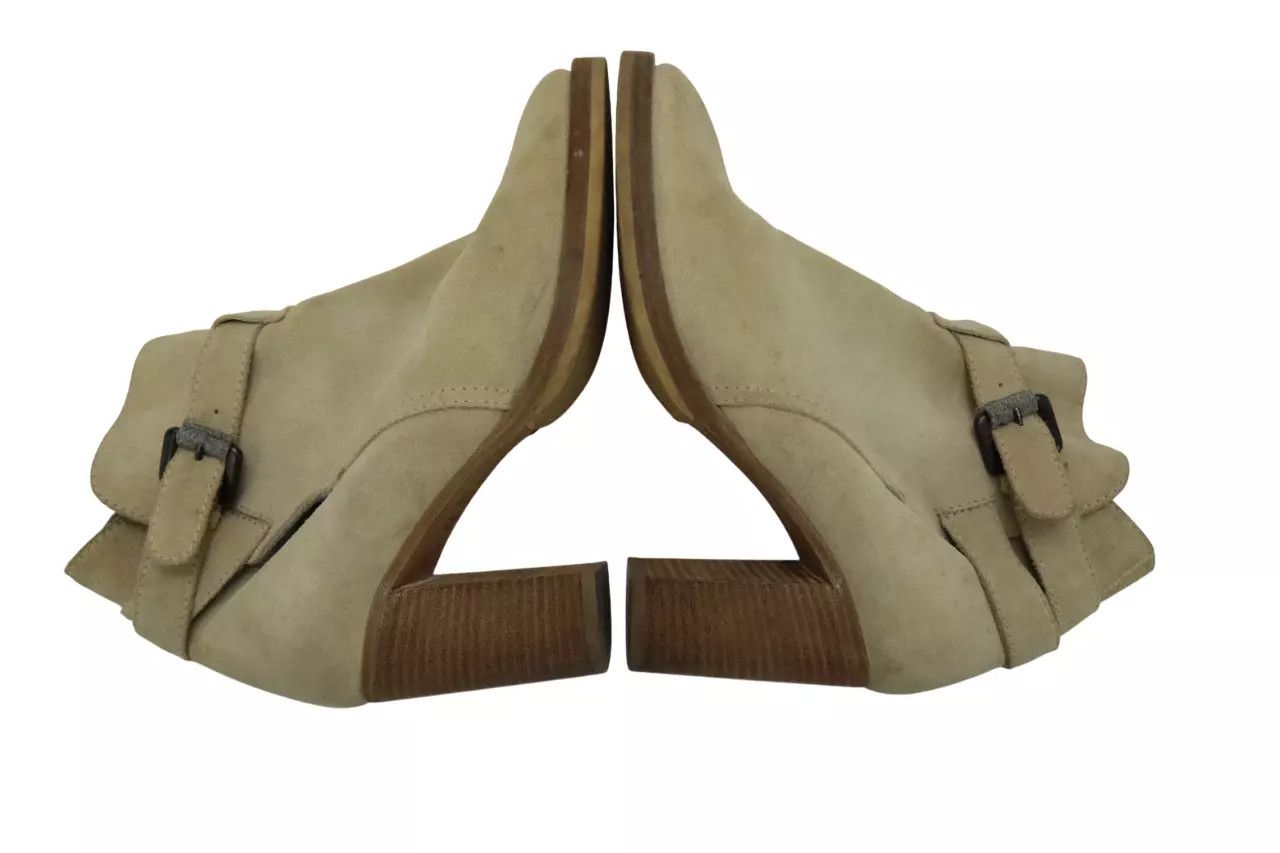 Brunello Cucinelli BRUNELLO CUCINELLI Shoes Women's EU 39 Suede Leather Heeled Size US 9 / IT 39 - 8 Thumbnail