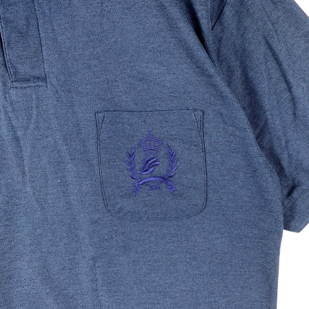 Vintage Vintage FRANCO MASOTTI ITALY Crest Logo Polo Tee Shirt Top Size US L / EU 52-54 / 3 - 5 Thumbnail
