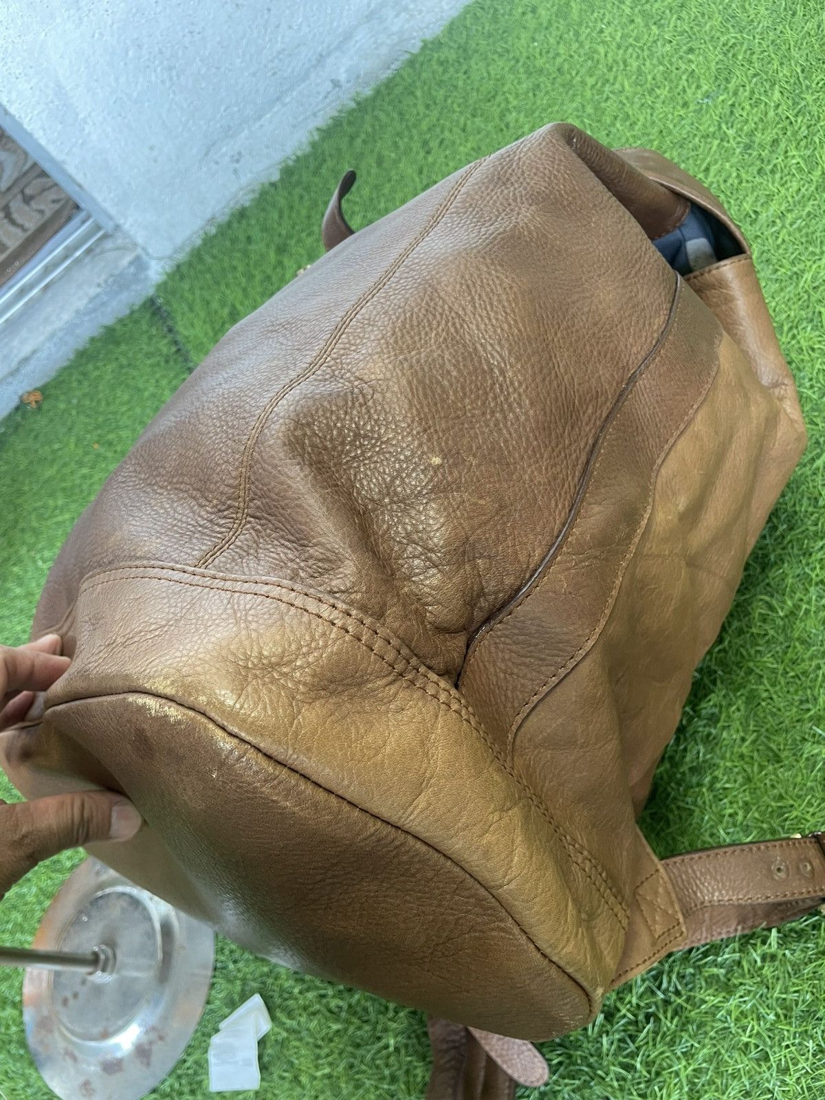Leather Authentic HALO leather Backpack Size ONE SIZE - 9 Thumbnail