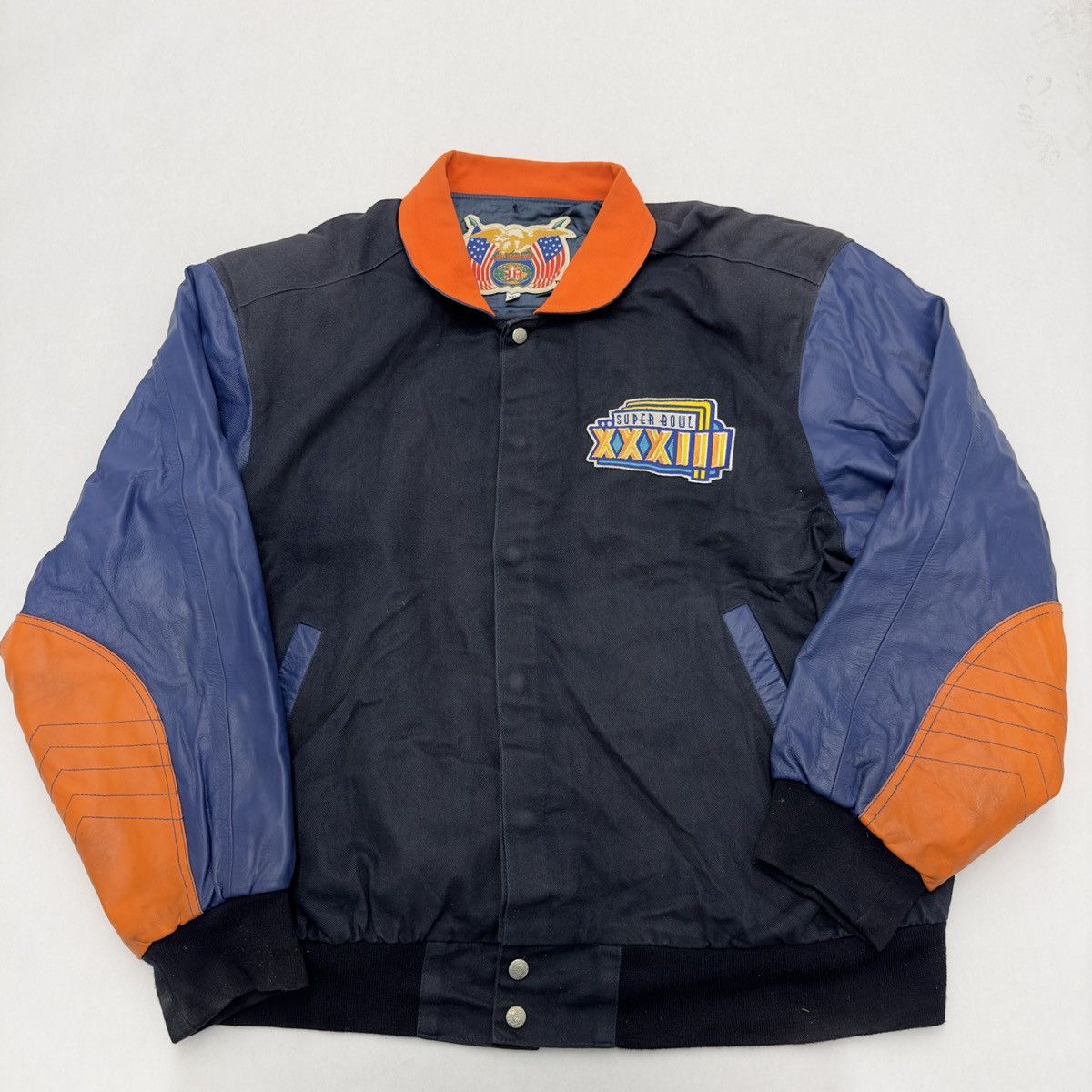 Jeff Hamilton × NFL × Vintage Vintage Super Bowl XXXIII jacket Size US XXL / EU 58 / 5 - 2 Thumbnail