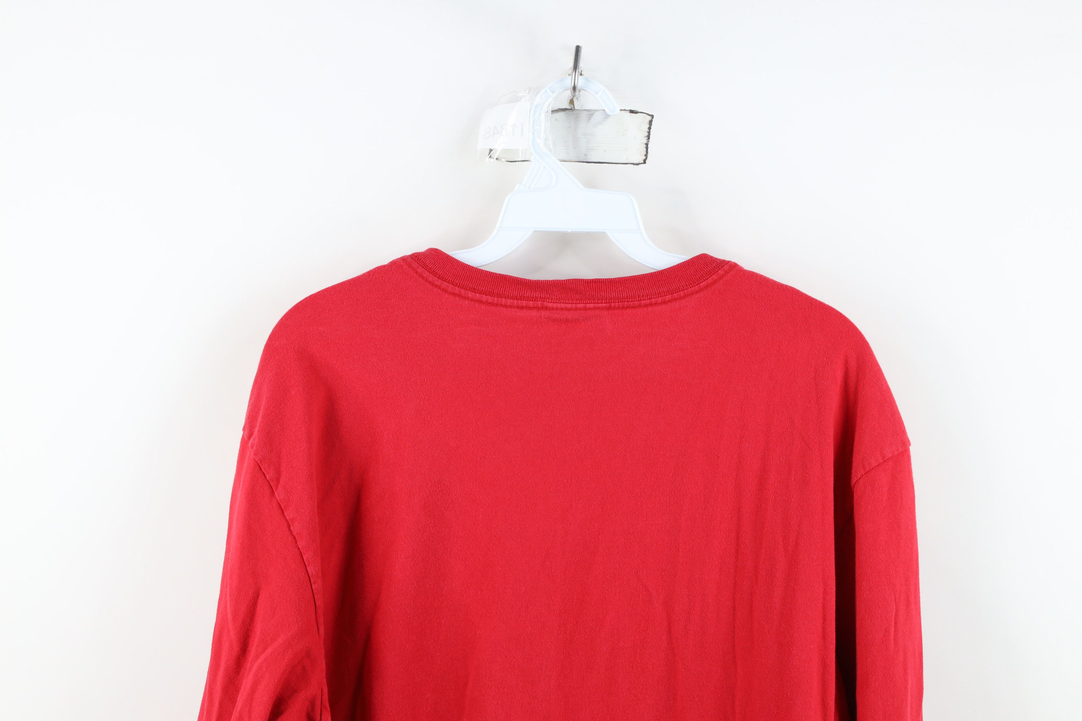 Nautica Vintage 90s Nautica Competition Spell Long Sleeve T-Shirt Size US L / EU 52-54 / 3 - 11 Thumbnail