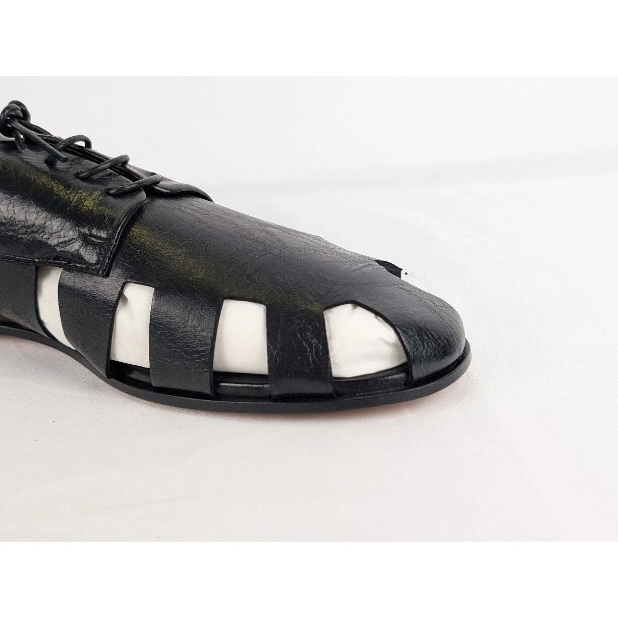 Bottega Veneta o1rshd1 Crunch Lux Sandals in Black Size US 8.5 / EU 41-42 - 5 Thumbnail