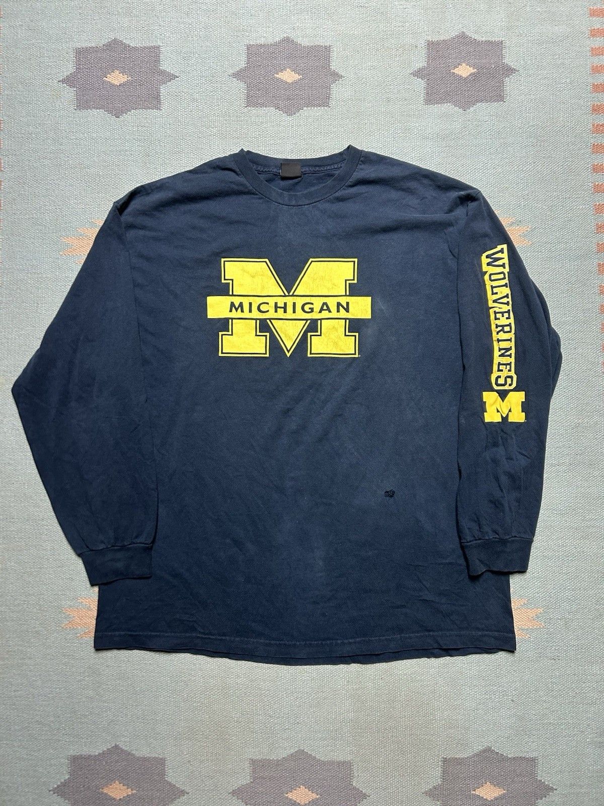 Vintage Vintage t shirt starter university of Michigan wolverines XL Size US XL / EU 56 / 4 - 1 Thumbnail