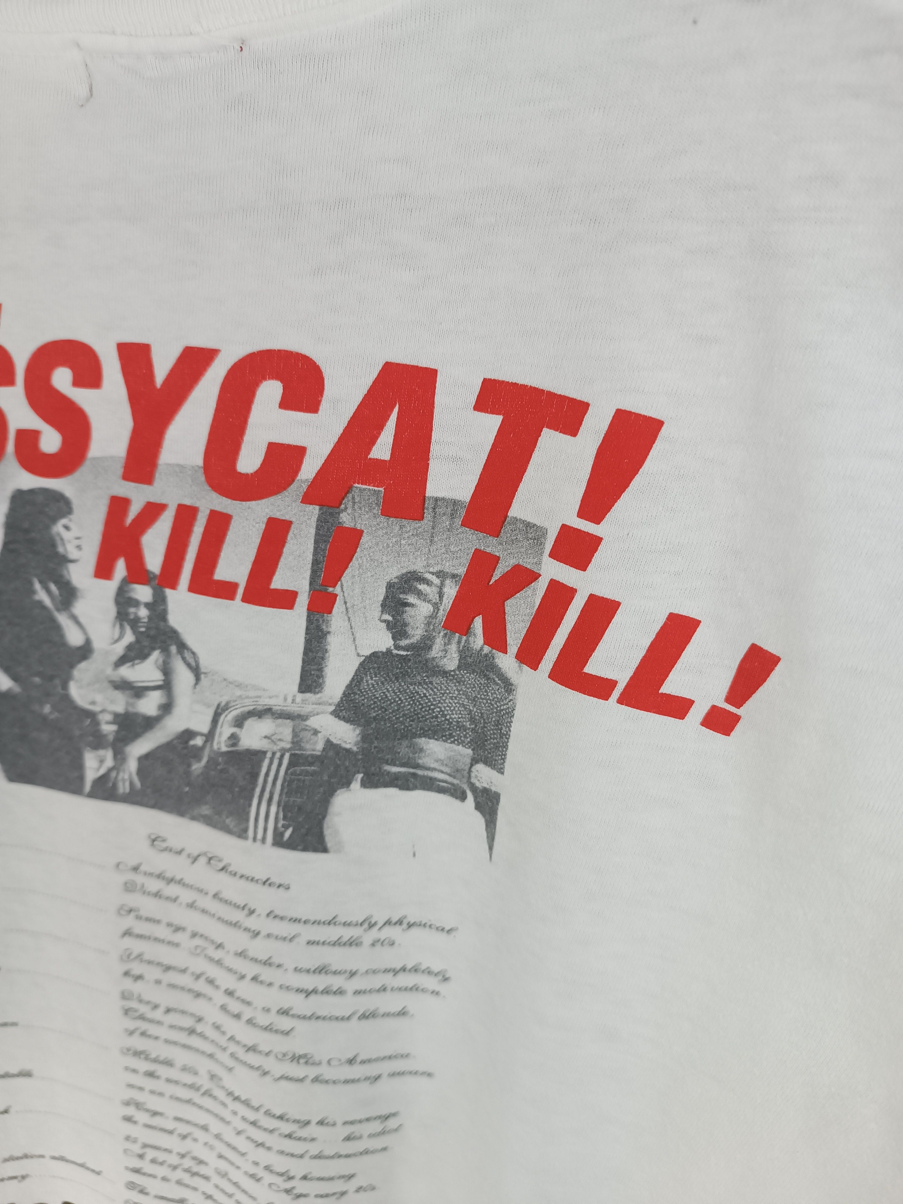Vintage SUPER RARE🔥VINTAGE 90'S FASTER PUSSYCAT KILL! KILL! TEE Size US M / EU 48-50 / 2 - 17 Thumbnail