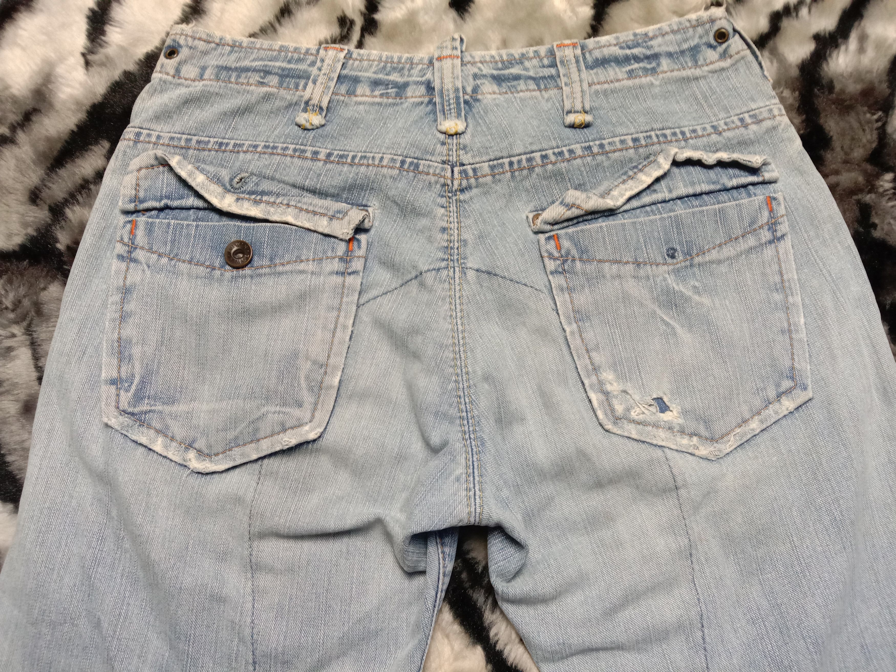 Edwin × Vintage Distressed Jean Edwin Bushpants Size US 30 / EU 46 - 19 Thumbnail