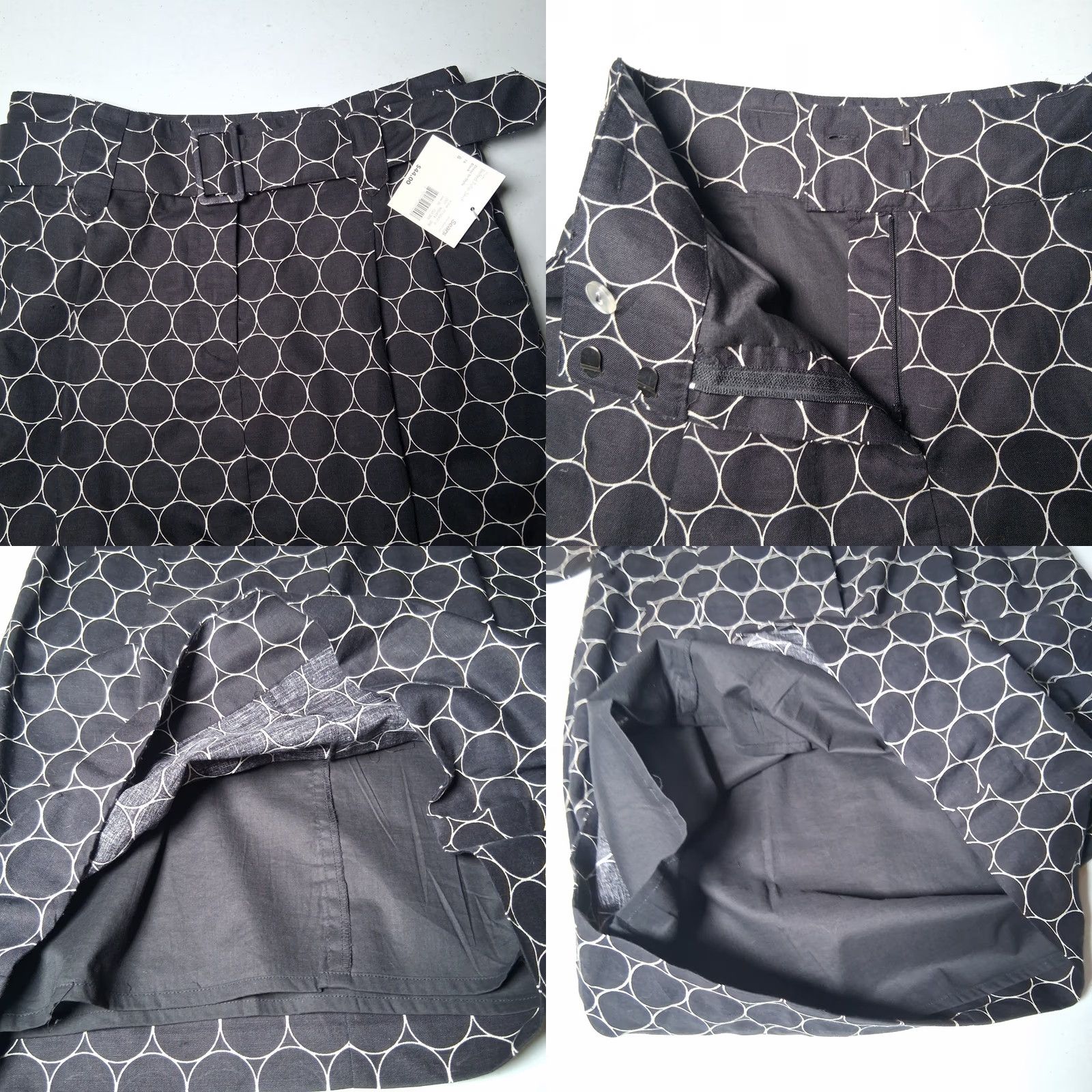 Vintage Apostrophe Skirt Belted Tulip Storage? Size 30" / US 8 / IT 44 - 9 Thumbnail