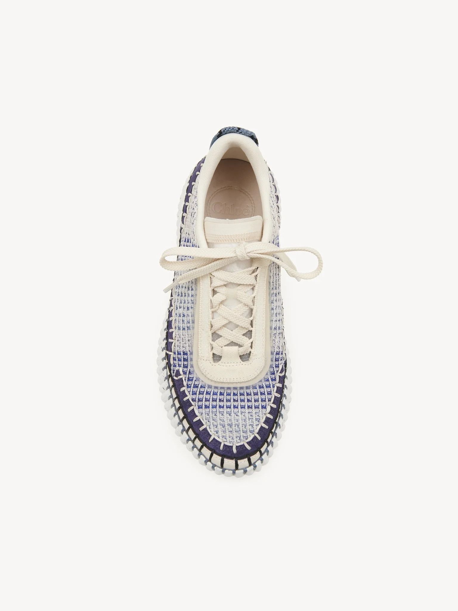 Chloe o1loc1c10226 Nama Low-Top Sneakers in Cosmic Blue Size US 10 / IT 40 - 2 Thumbnail