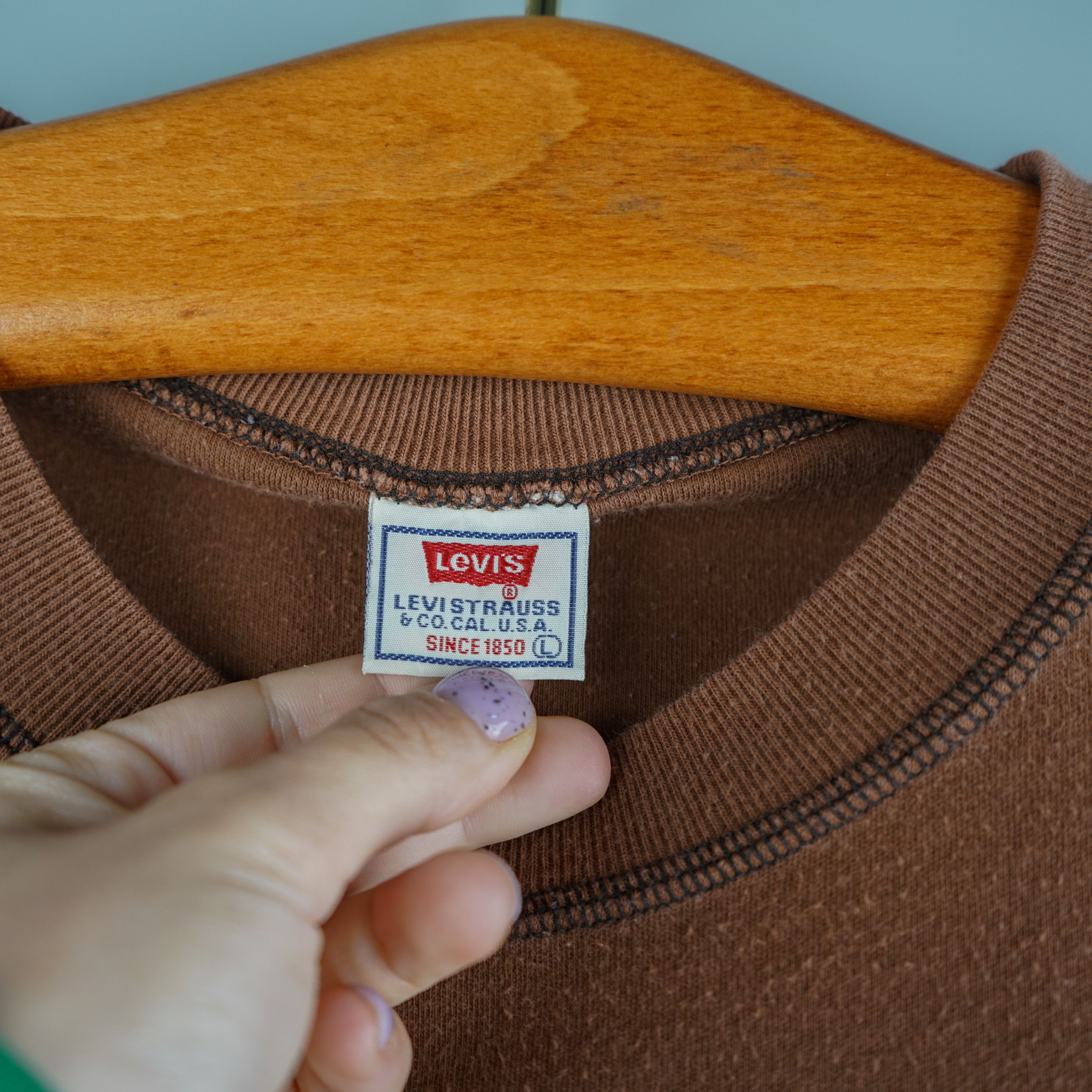 Levi's × Levi's Vintage Clothing × Vintage Vintage 1990s Levi’s T-Shirt Size US XL / EU 56 / 4 - 4 Thumbnail