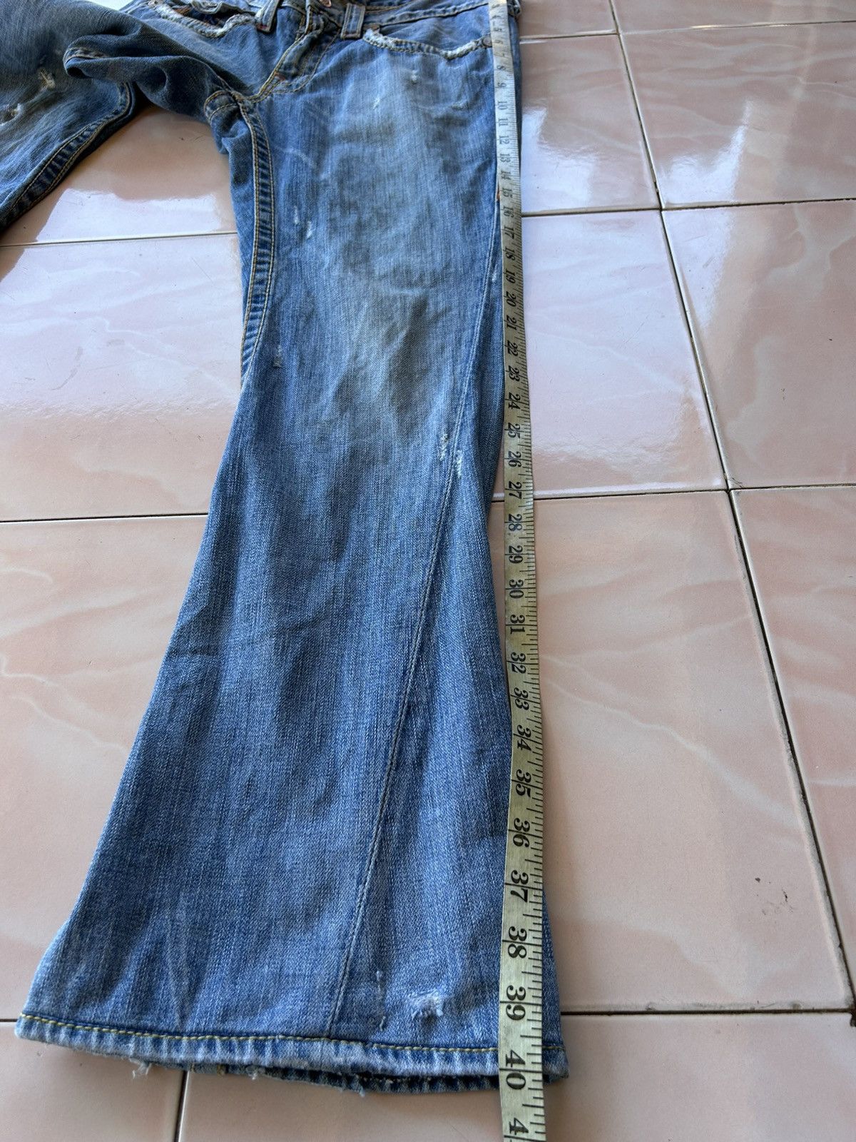 True Religion True Religion Joey Big T Bootcut Flare Jean Size US 30 / EU 46 - 11 Thumbnail