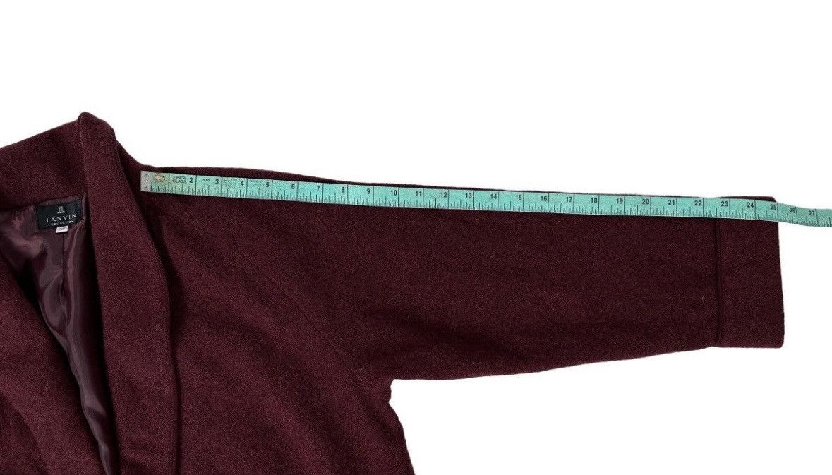 Lanvin Lanvin Burgundy Bathrobe Size US L / EU 52-54 / 3 - 10 Thumbnail