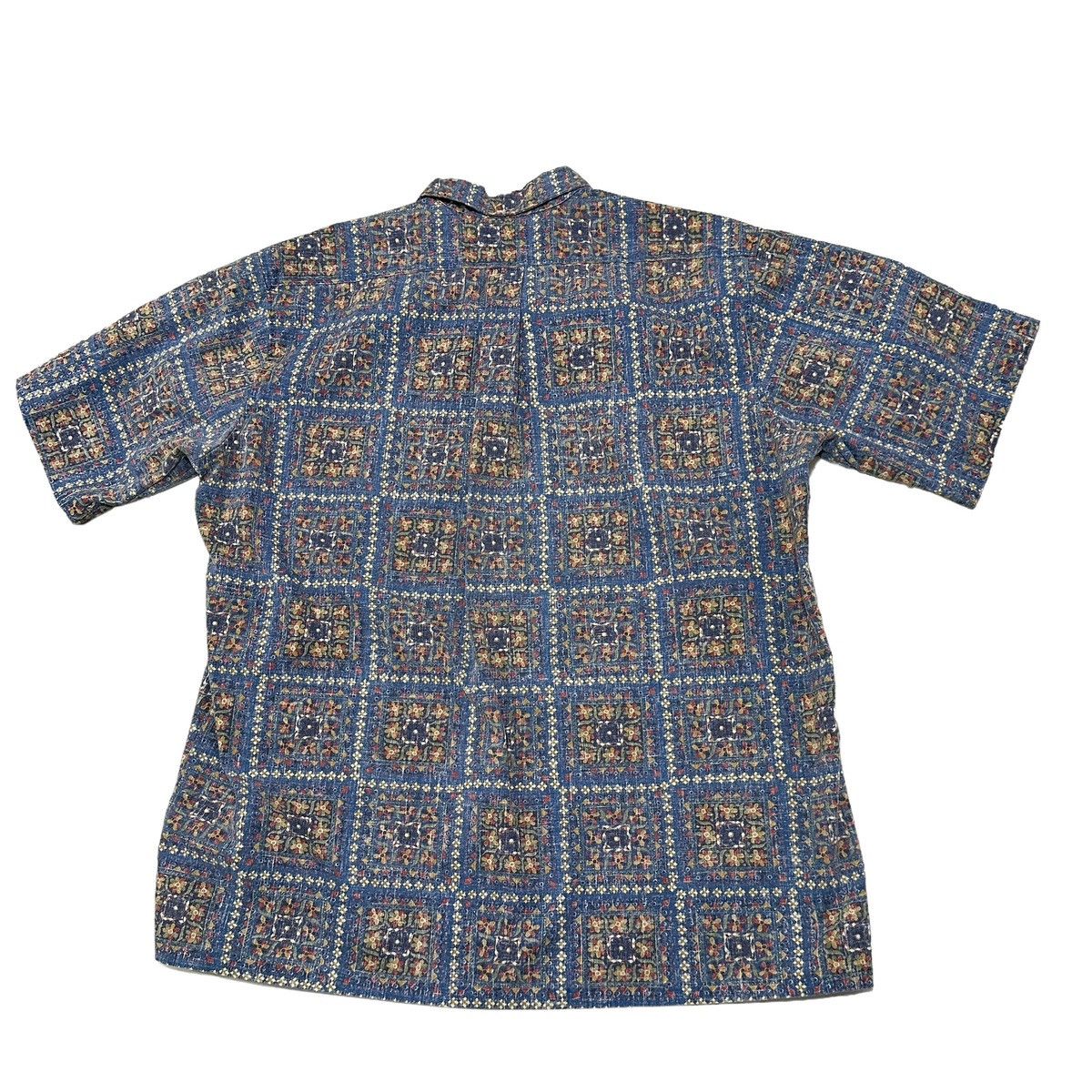 Reyn Spooner Lahaina Sailor Popover Blue Floral Hawaiian Tradition Size US XXL / EU 58 / 5 - 4 Thumbnail