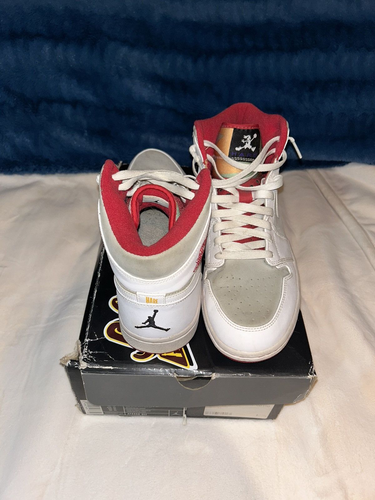 Jordan Brand Jordan Retro 1 (HARE) 2009 Size US 11 / EU 44 - 5 Thumbnail