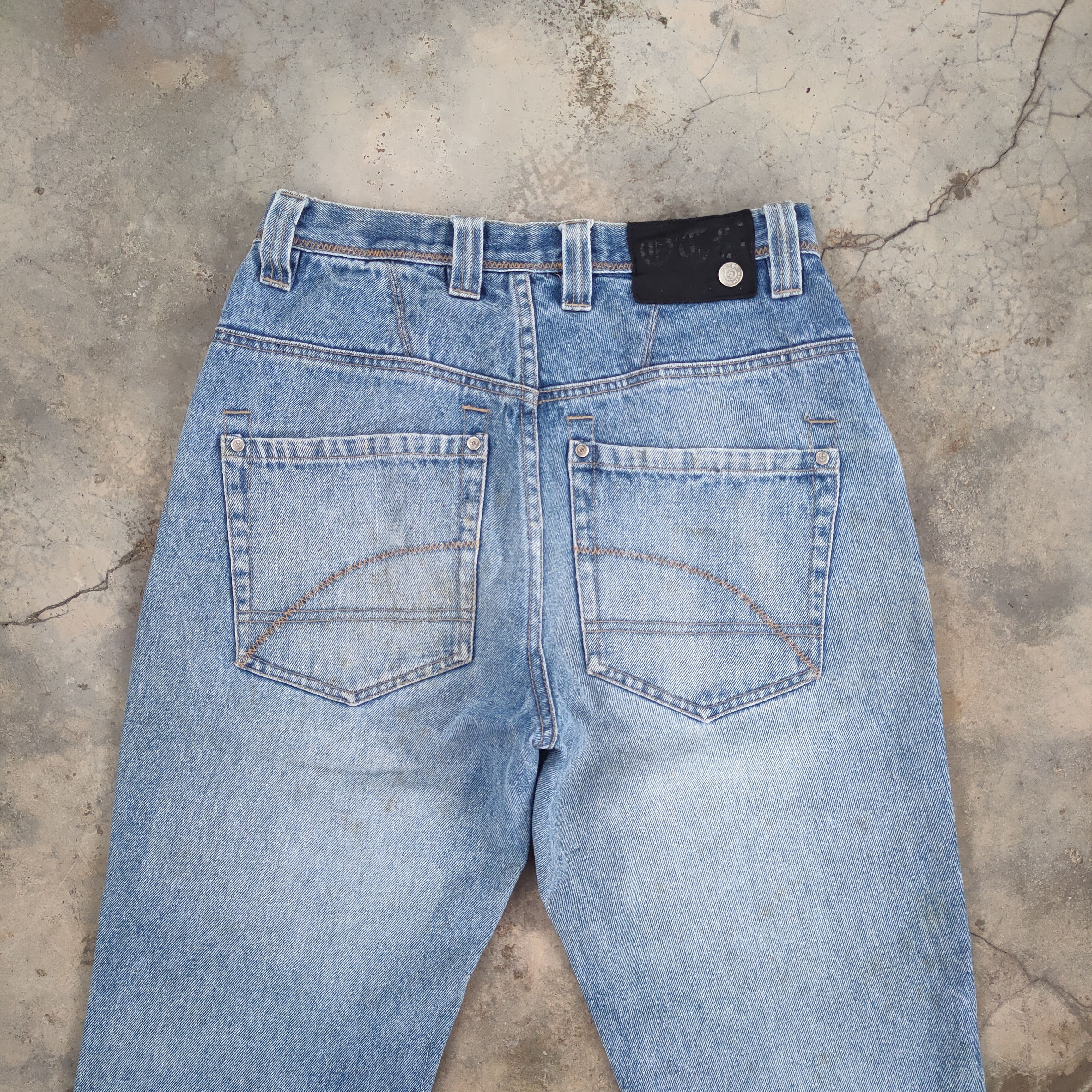 Japanese Brand W28 VINTAGE OTB FADED RIPPED JEANS PANTS Size US 28 / EU 44 - 10 Thumbnail
