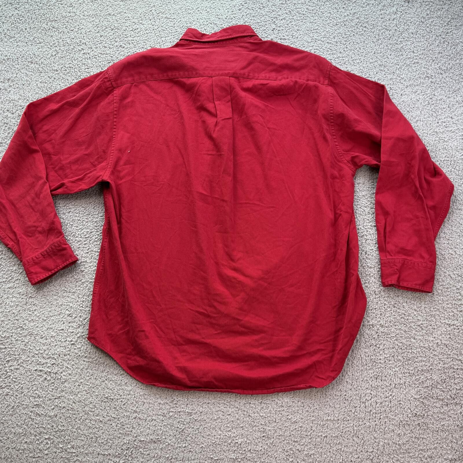 Alexander Julian Vintage Alexander Julian Colours Red Button Down Shirt Mens Size US L / EU 52-54 / 3 - 3 Thumbnail