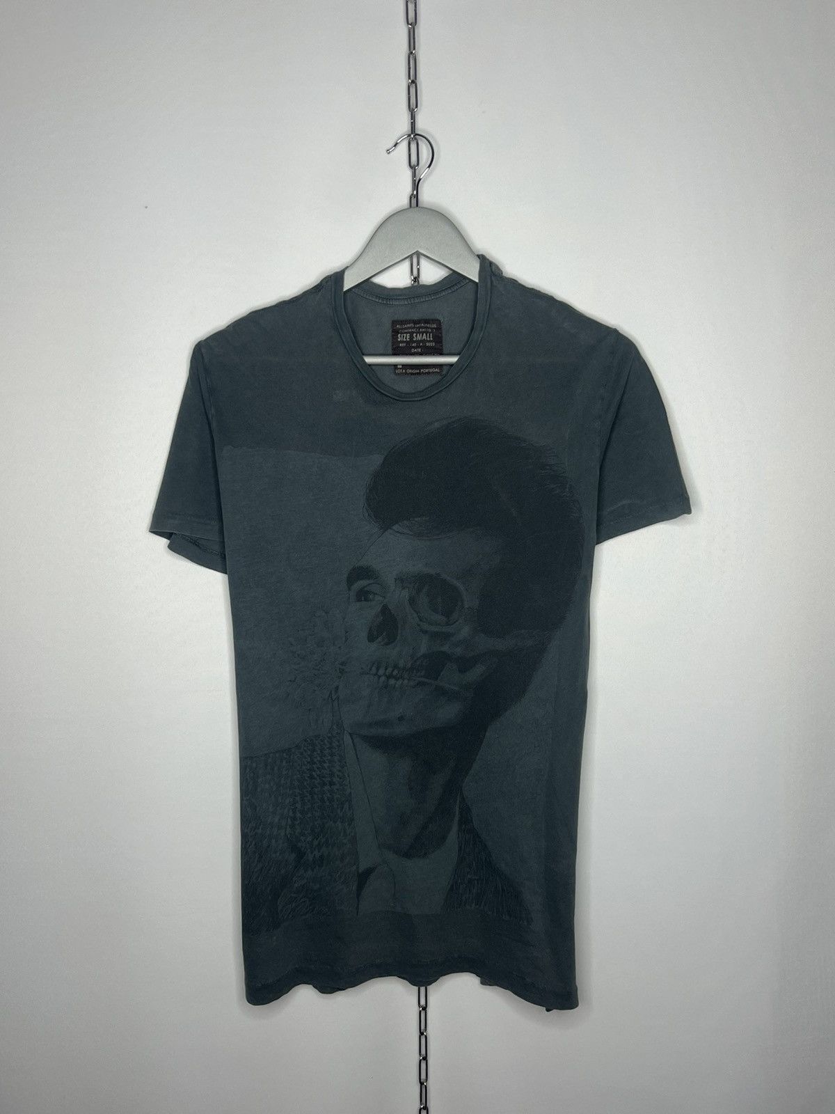 Allsaints × Vintage 🔥Vintage AllSaints Big Logo Sceleton T-Shirt Short Sleeve🔥 Size US S / EU 44-46 / 1 - 1 Thumbnail