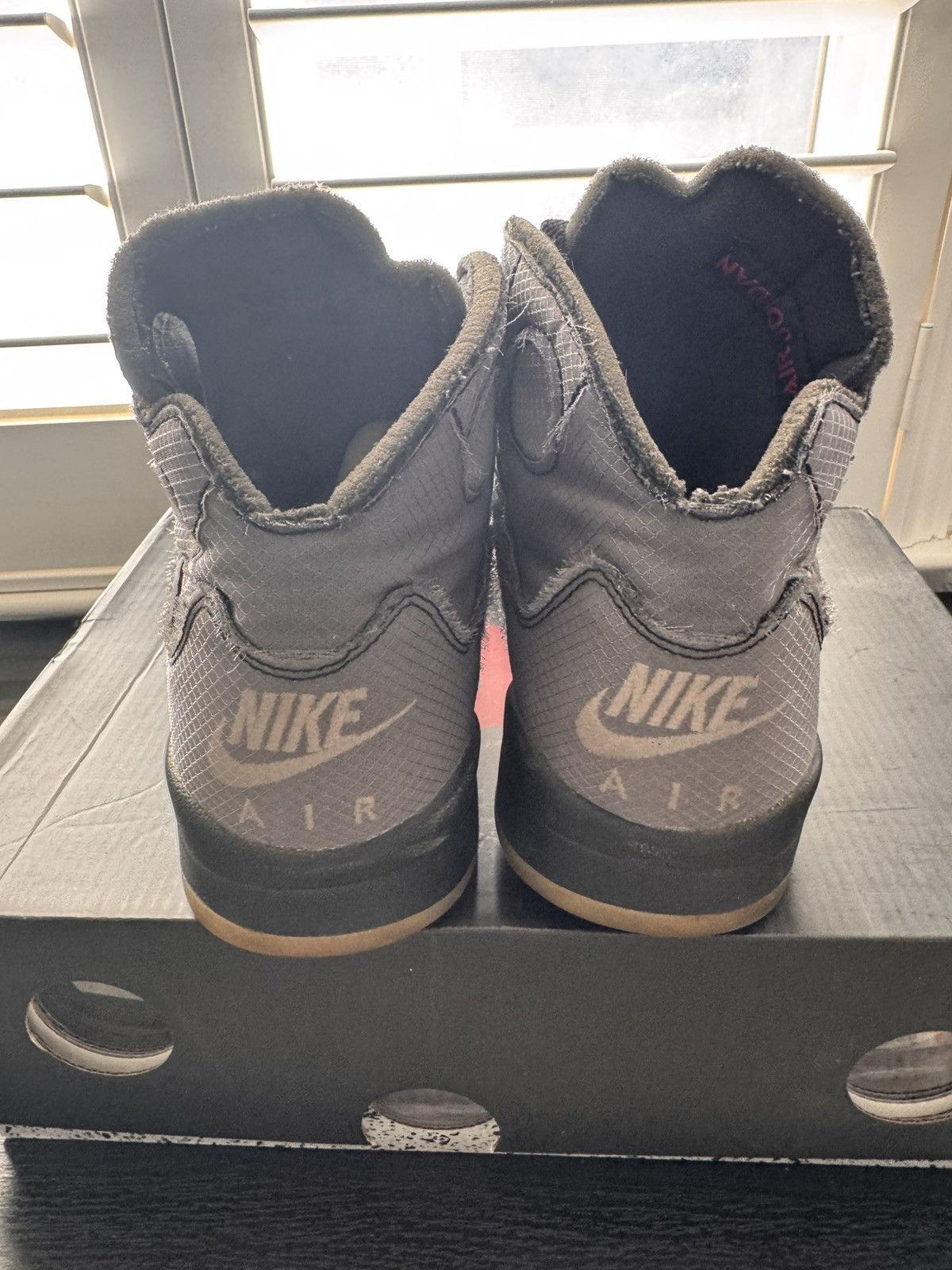 Off-White Off white jordan 5 muslin Size US 10 / EU 43 - 4 Thumbnail