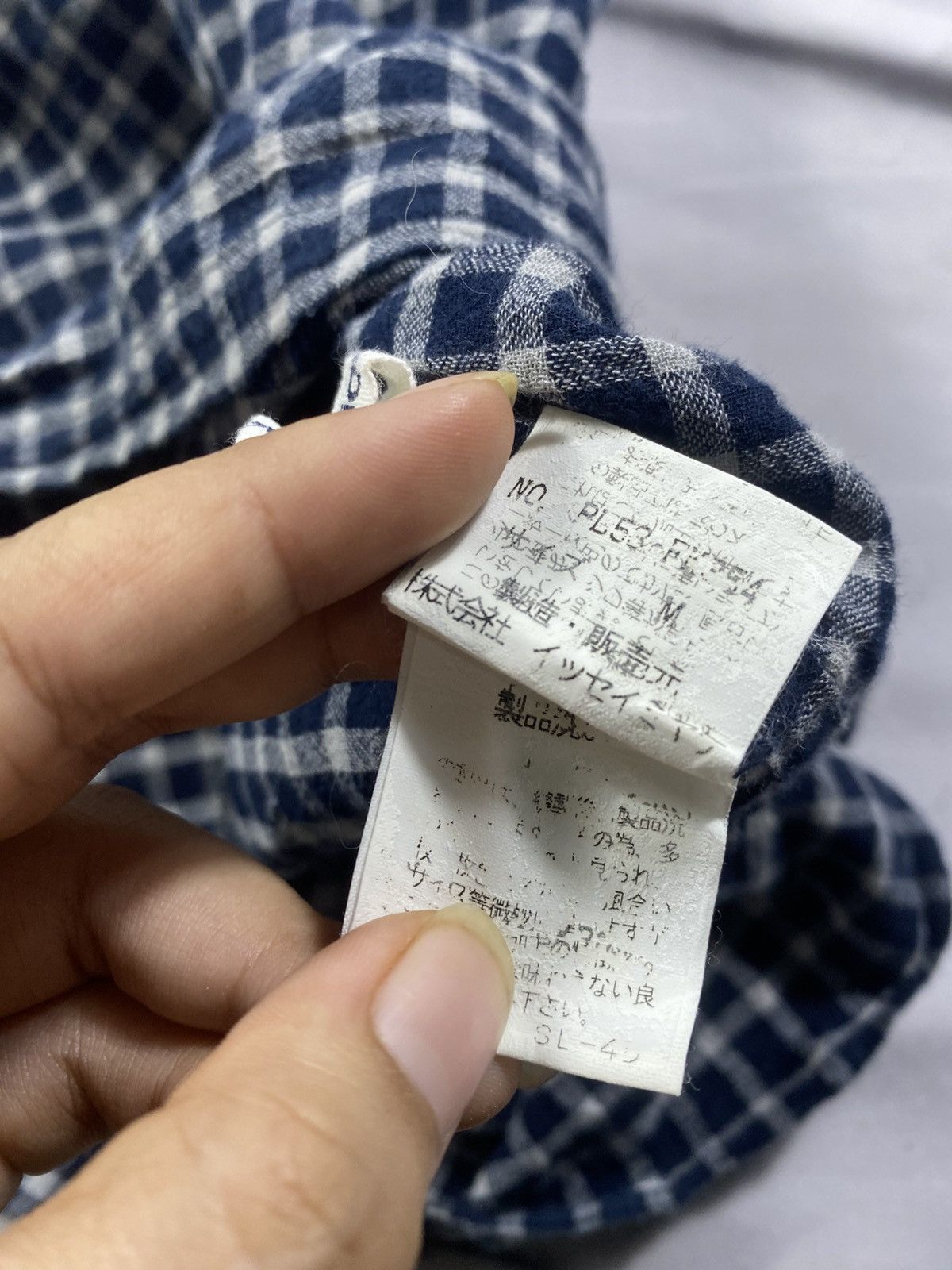 Issey Miyake Vintage Tartan Design Issey Miyake Plantation Longslevee Size US M / EU 48-50 / 2 - 5 Thumbnail
