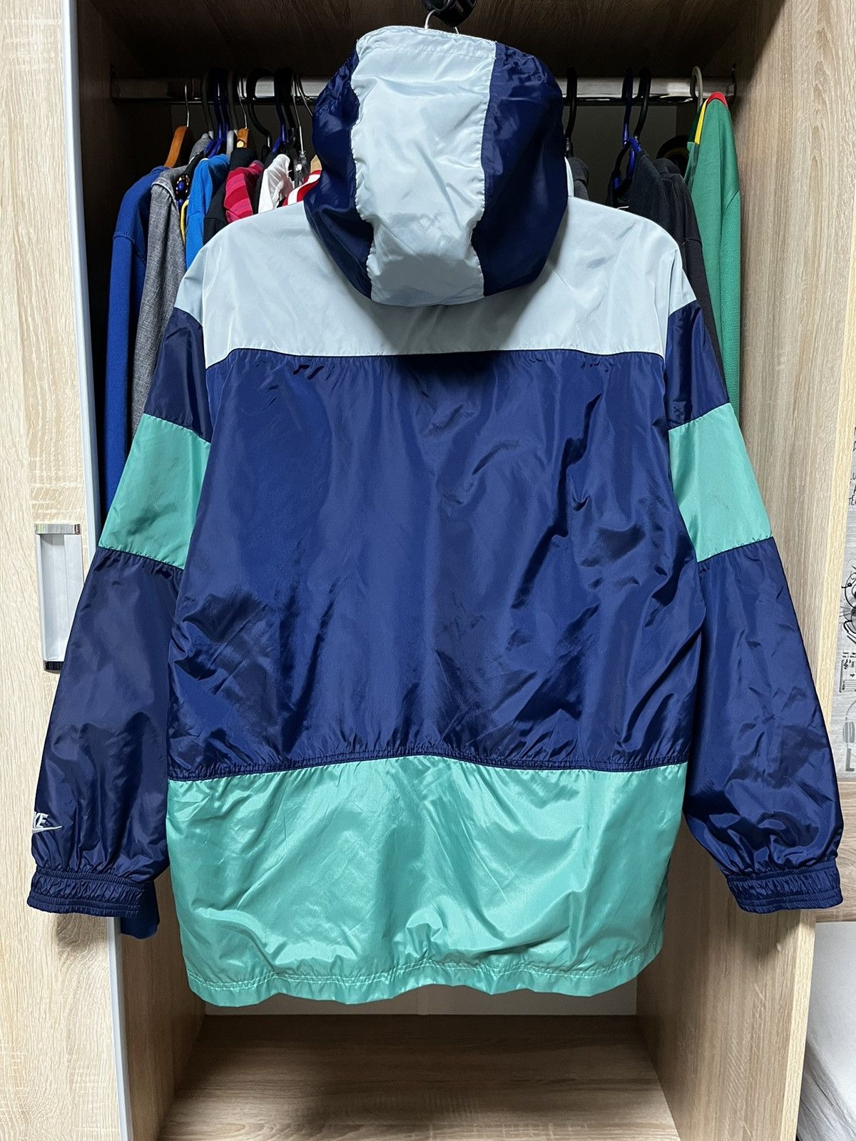 Vintage Nike 6.0 Snap Button Padded Jacket Size M