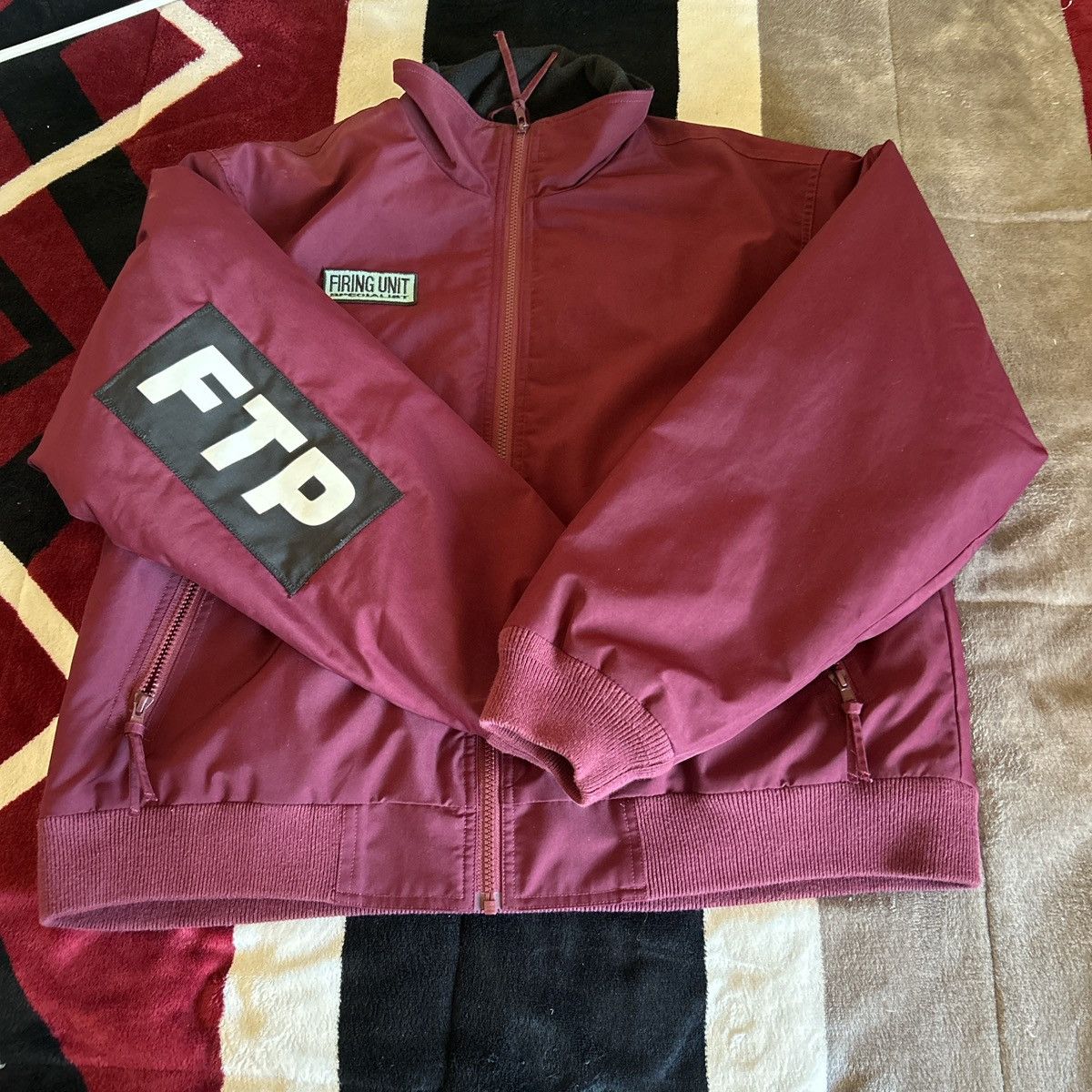 Fuck The Population UNIT BOMBER JACKEt FTTP Size US M / EU 48-50 / 2 - 1 Thumbnail