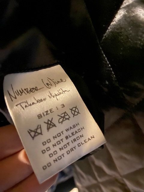 Number (N)ine Leather Riders Jacket Size US M / EU 48-50 / 2 - 6 Thumbnail
