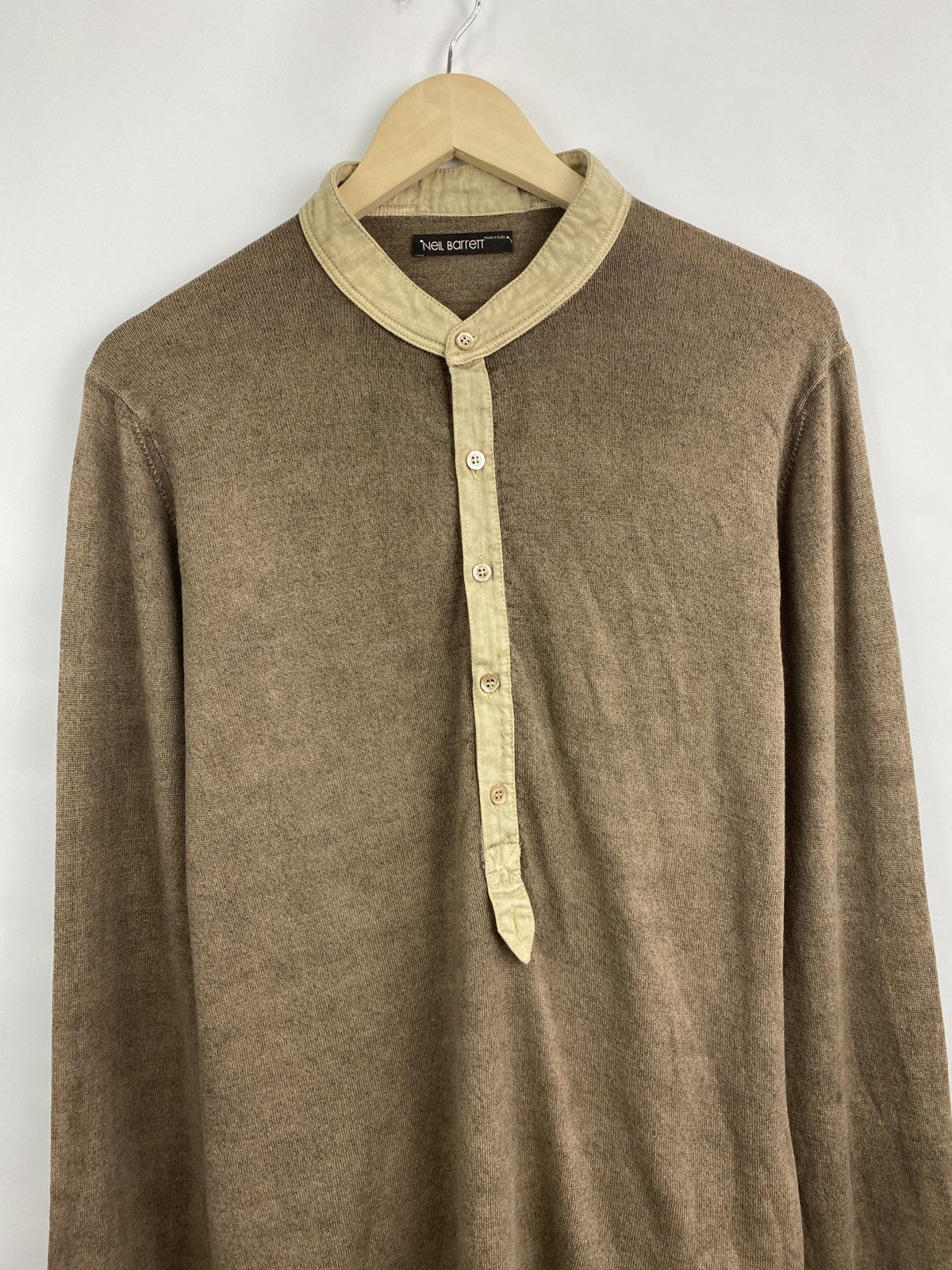 Neil Barrett Neil Barrett Pura Lana Vergine Merino Sweaters Made in Italy Size US L / EU 52-54 / 3 - 5 Thumbnail