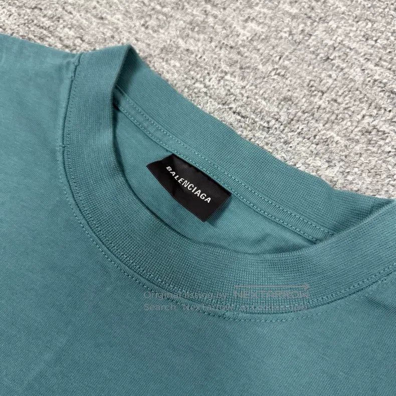 Balenciaga Balenciaga Front and Back Embroidered Logo Short Sleeve T- Size US M / EU 48-50 / 2 - 3 Thumbnail