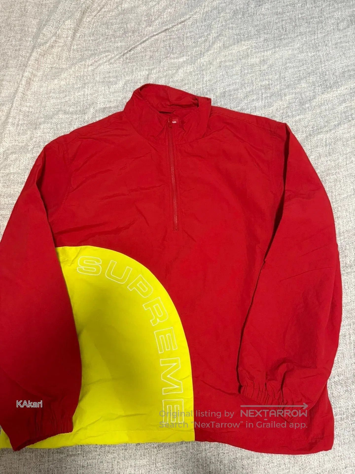 Supreme Red Colorblock Light Jacket XL. Size US XL / EU 56 / 4 - 2 Thumbnail