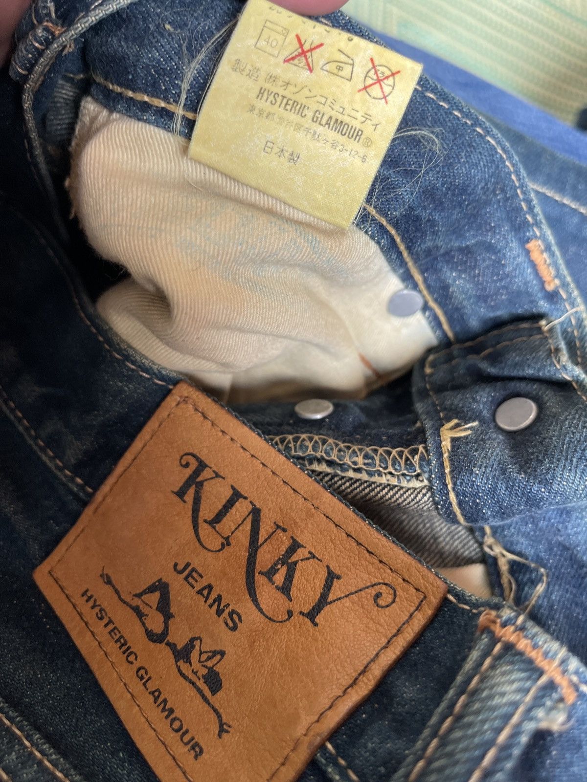Hysteric Glamour × Japanese Brand Hysteric Glamour Selvedge Jeans Size US 32 / EU 48 - 8 Thumbnail