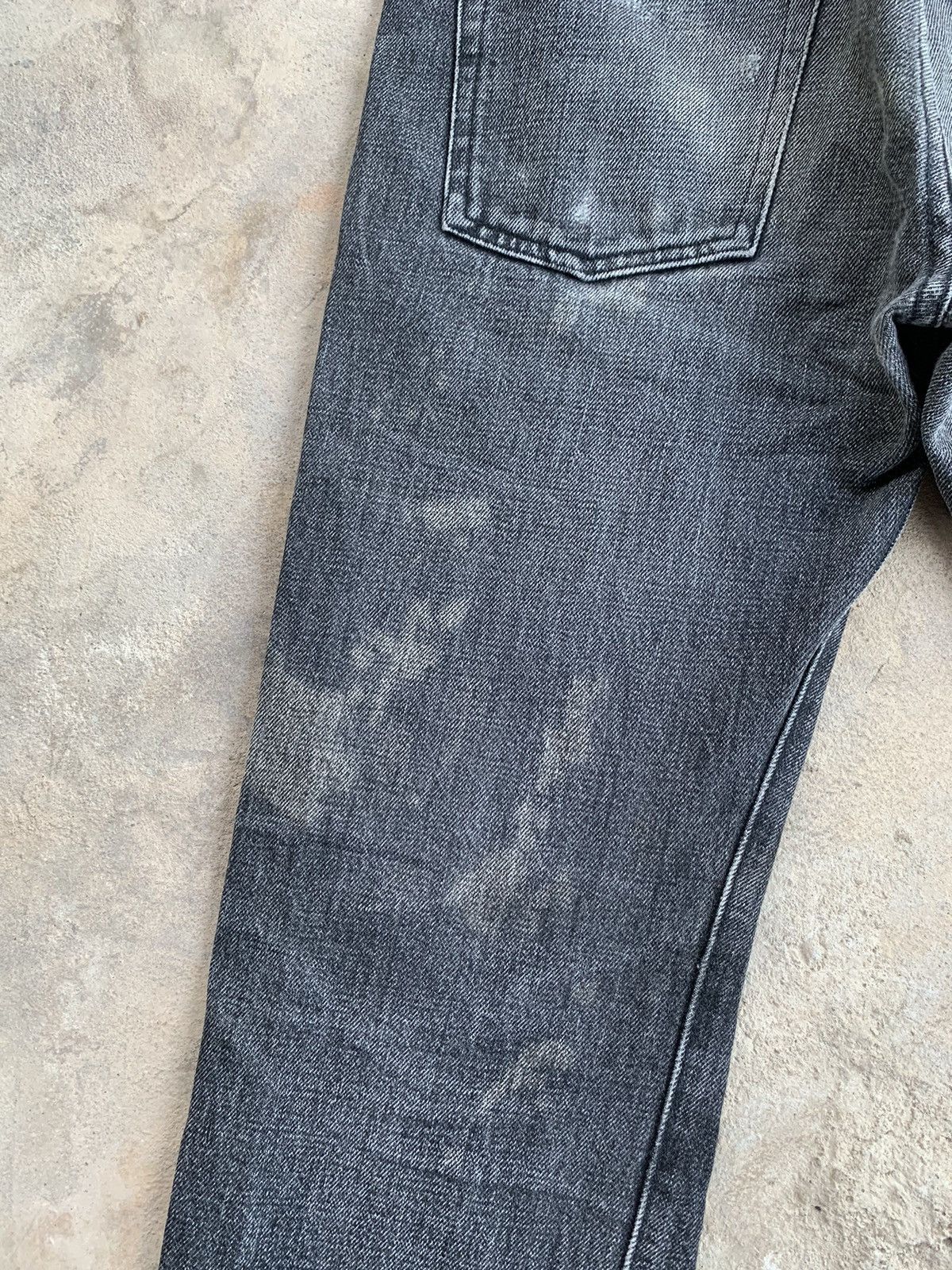 Denime × Japanese Brand Denime Selvedge Distressed Denim Size US 28 / EU 44 - 9 Thumbnail