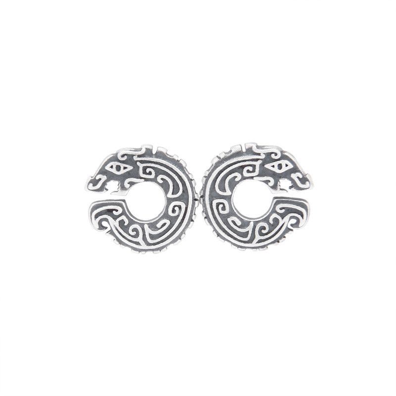 Jewelry Vibe Earrings One Pairs Chrome Jewelry Size ONE SIZE - 5 Thumbnail