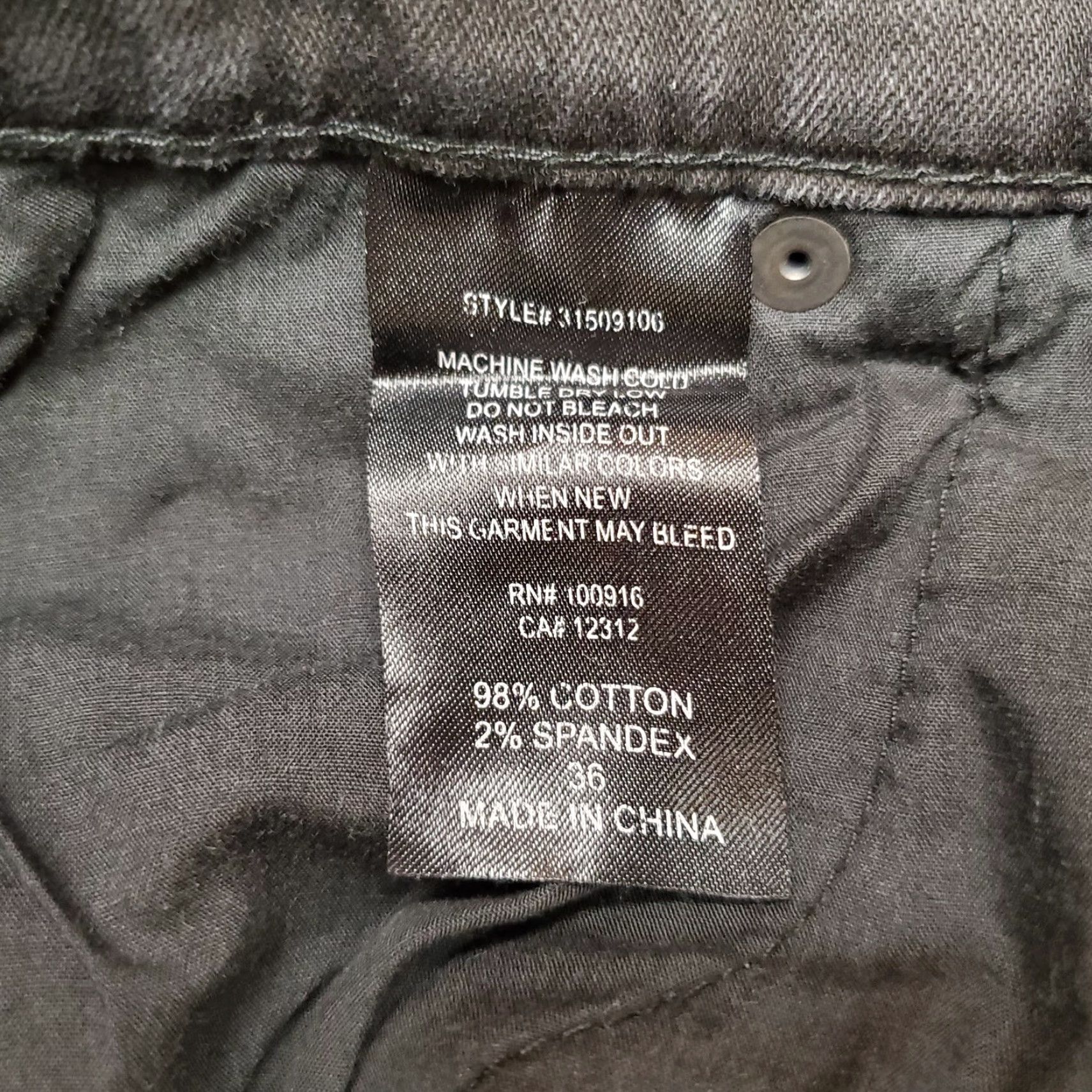 Denime Dysfunctional Jeans Men 36x33 Black Denim Pants Black Sheep Brigade Fast Skate Jeans Shirt? Size US 36 / EU 52 - 7 Thumbnail