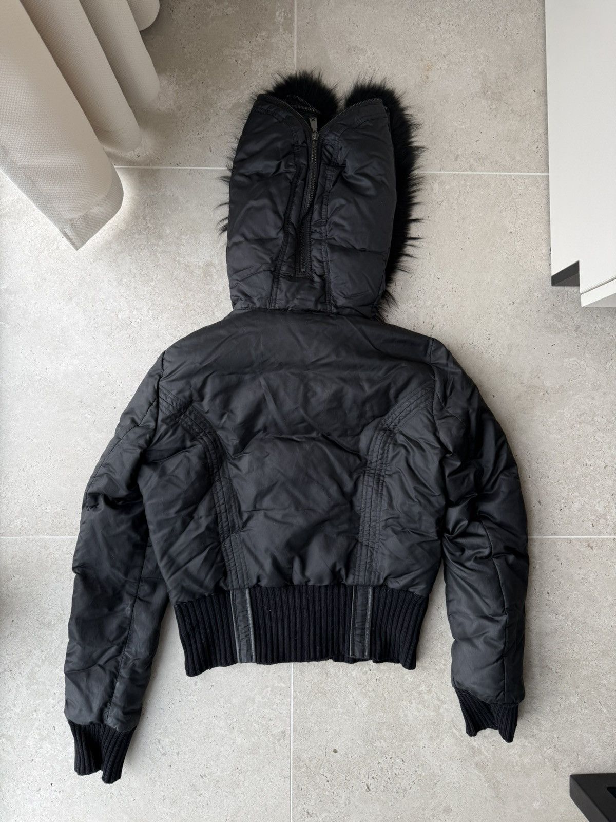 If Six Was Nine 00s LGB If Six Was Nine Style Multi Pocket Faux Fur Jacket Size M / US 6-8 / IT 42-44 - 2 Thumbnail