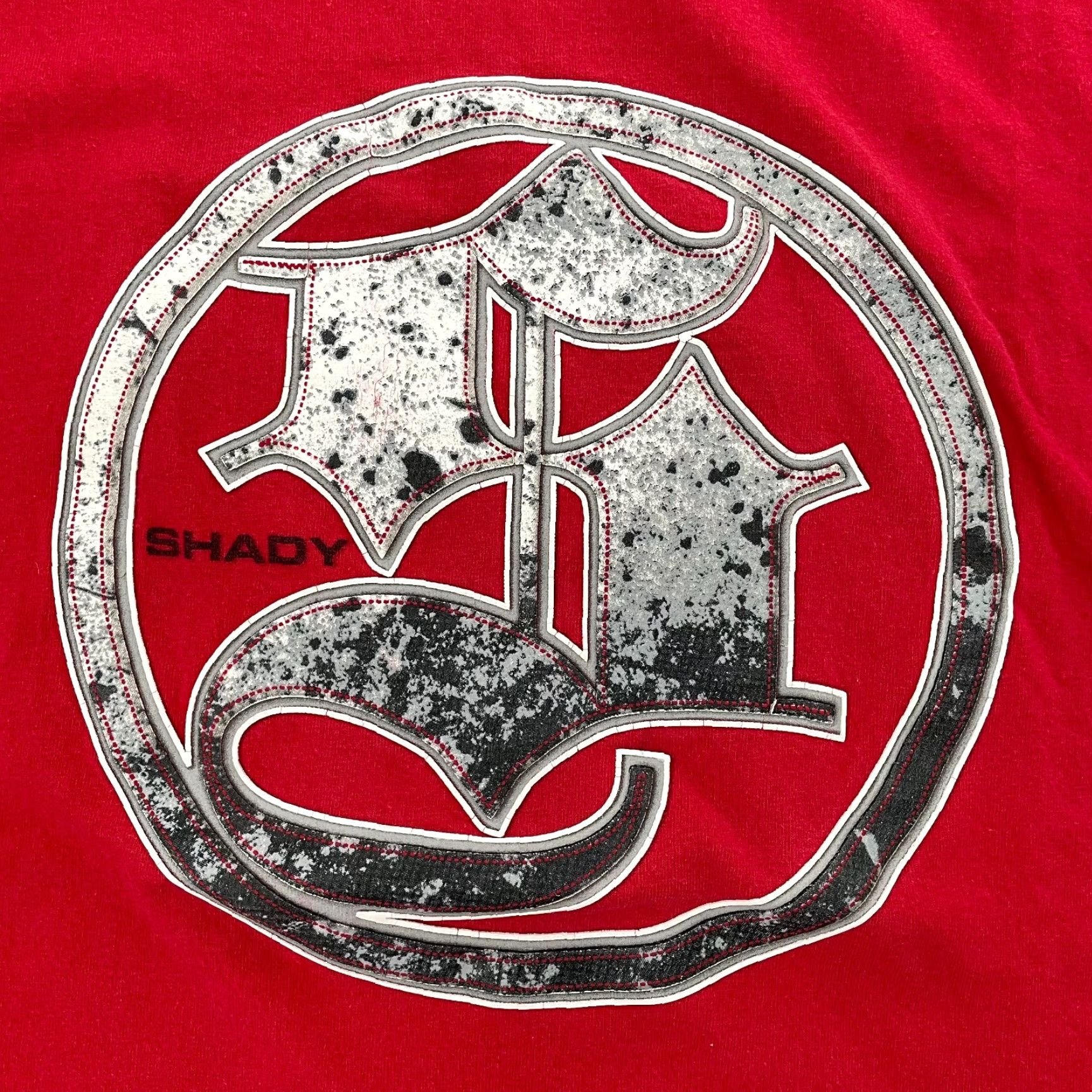 Logo 7 VINTAGE Eminem T-Shirt Men Large Red Slim Shady Logo Hip Hop 90s Rap Size US L / EU 52-54 / 3 - 4 Thumbnail