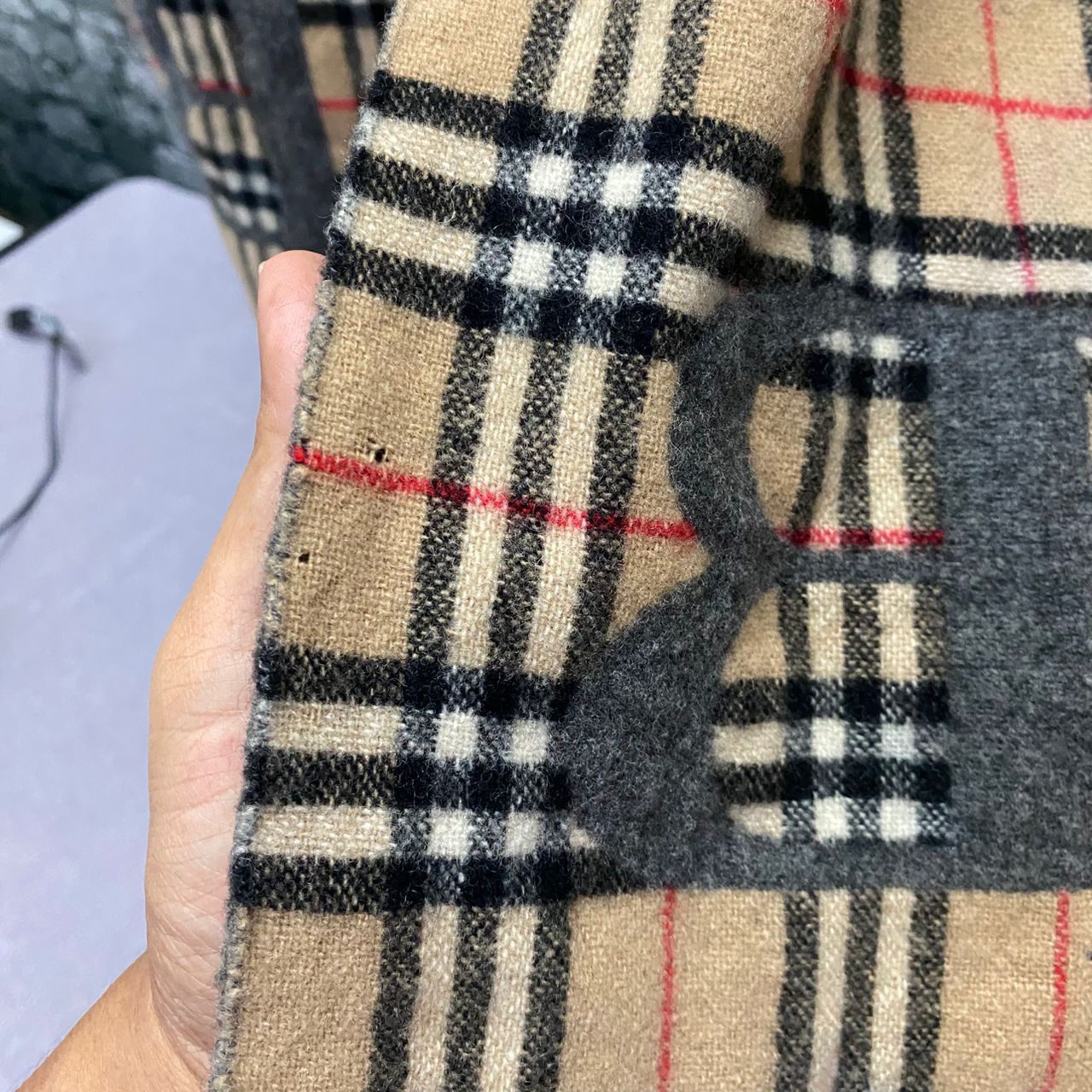 Burberry Prorsum Vintage 90s Burberry Exclusive by Scotland Scarf Size ONE SIZE - 8 Thumbnail