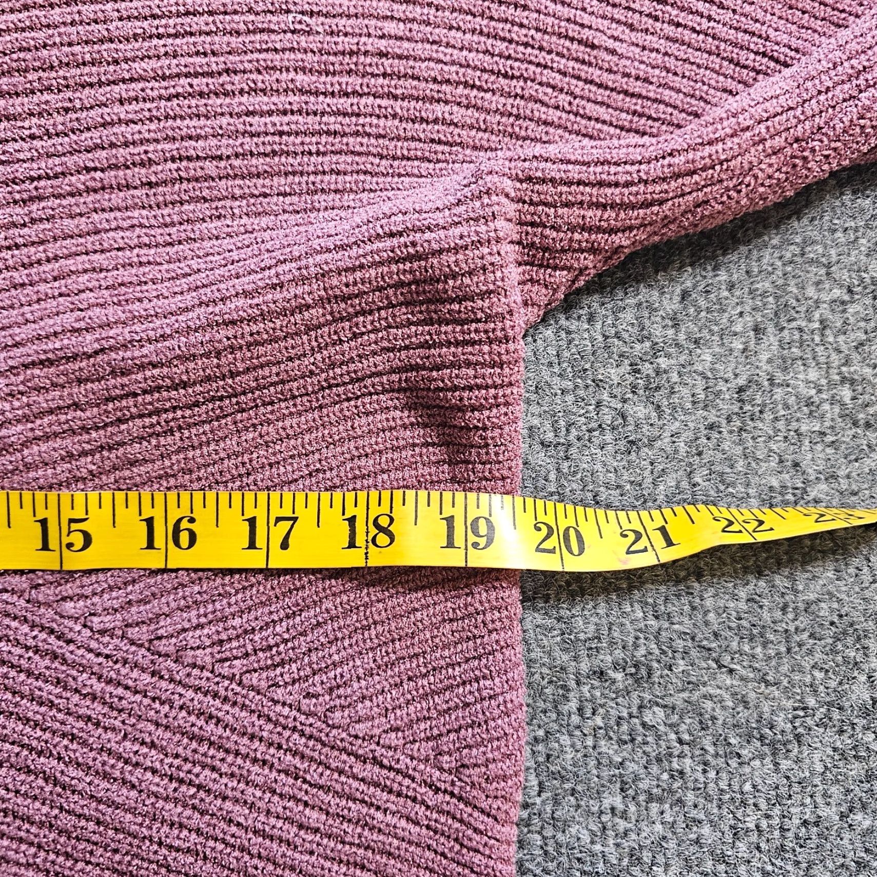 J. Jill J Jill Sweater Women Medium Petite Pink Boxy Ribbed Round Neck Casual Career Size M / US 6-8 / IT 42-44 - 5 Thumbnail