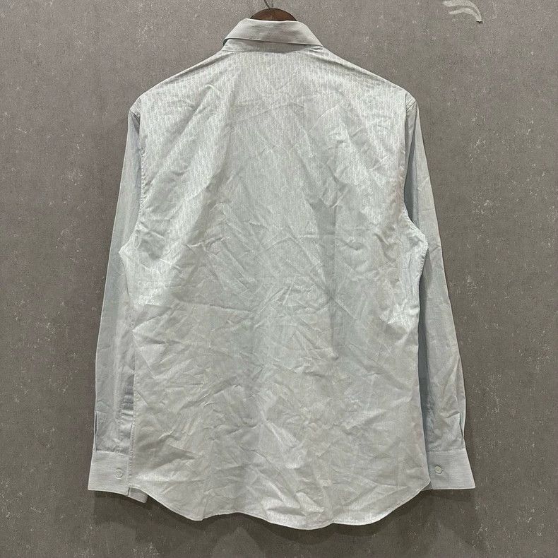 Dior Dior Haze blue full print shirt Size US XXS / EU 40 - 2 Thumbnail