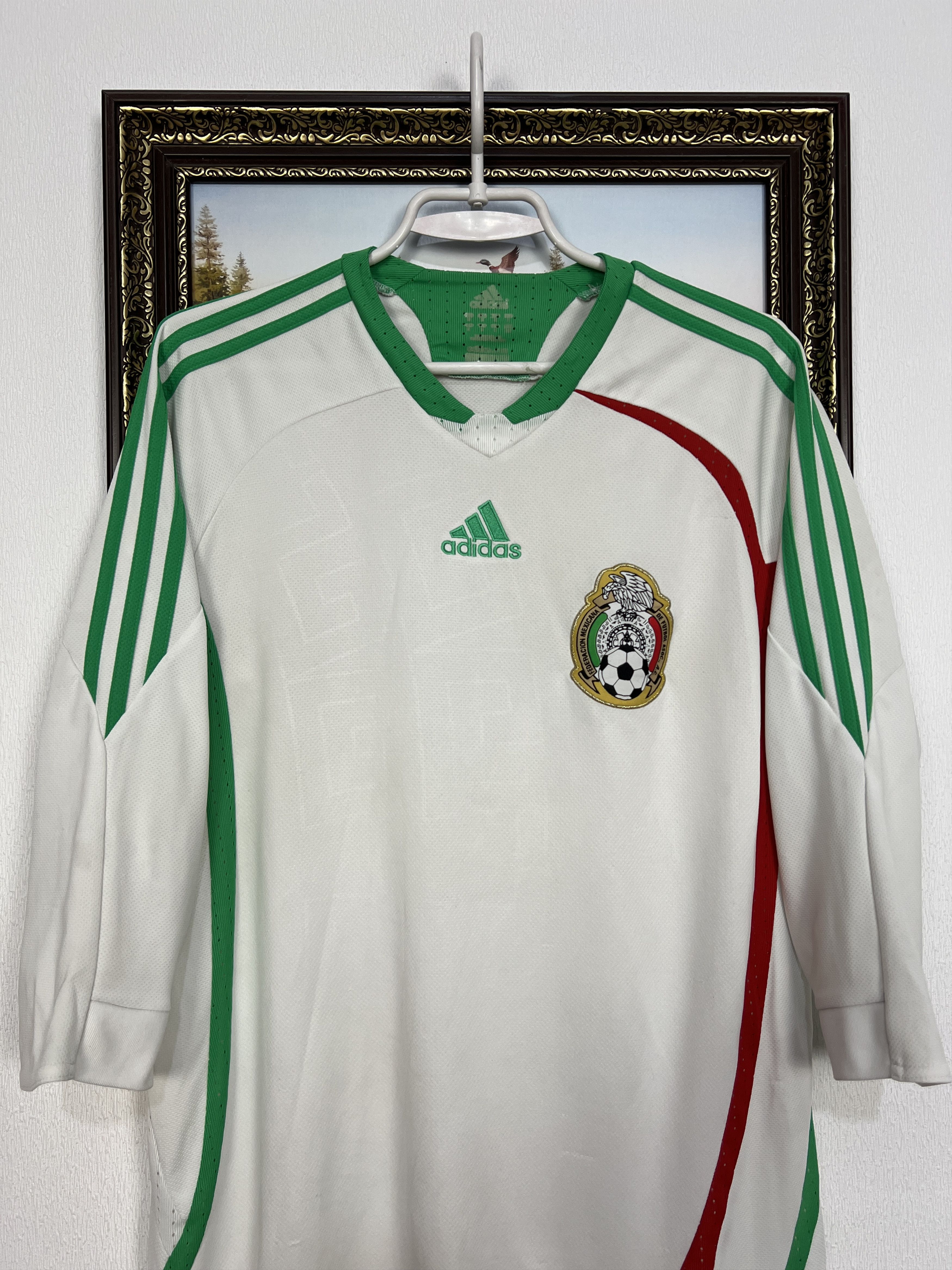 Adidas Mexico Away football shirt Soccer Jersey National Trikot Size US M / EU 48-50 / 2 - 2 Thumbnail