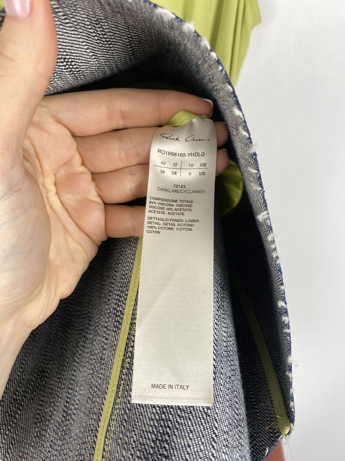 Rick Owens BNWT! Rick Owens Babel S/S 19 set tank top skirt avant-garde Size M / US 6-8 / IT 42-44 - 16 Thumbnail