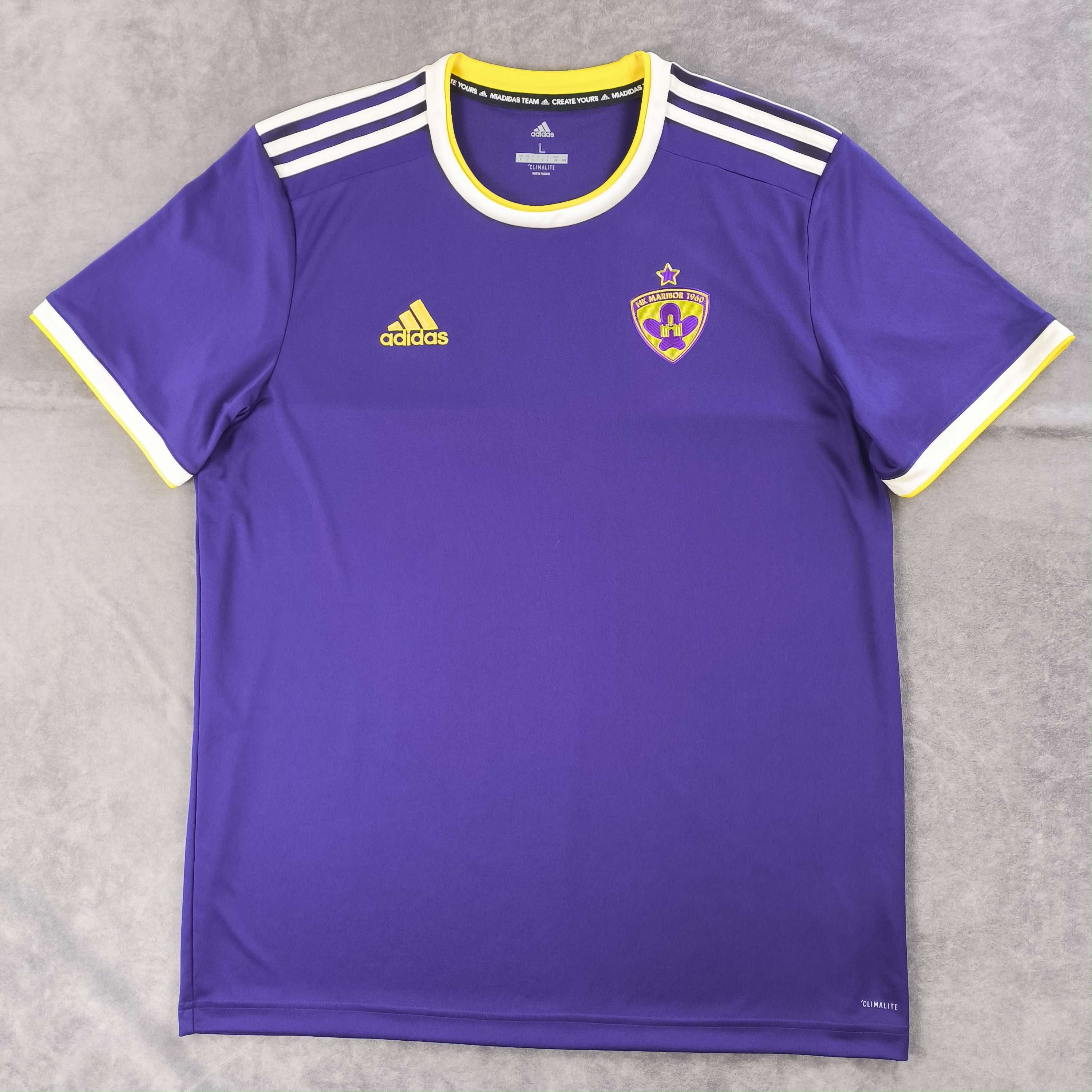 Adidas Maribor 2018-19 Adidas home football jersey shirt size L Size US L / EU 52-54 / 3 - 1 Thumbnail