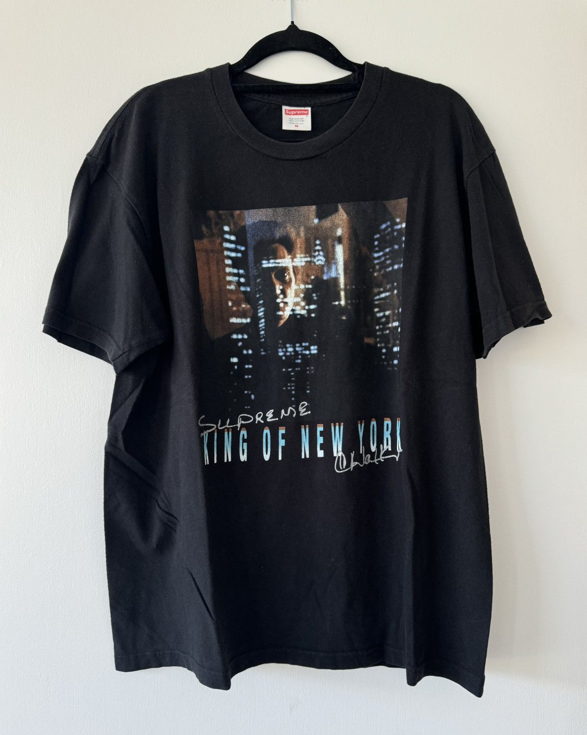 Supreme new york city ブラック Supreme Supreme New York Arc black embroidered t-shirt tee