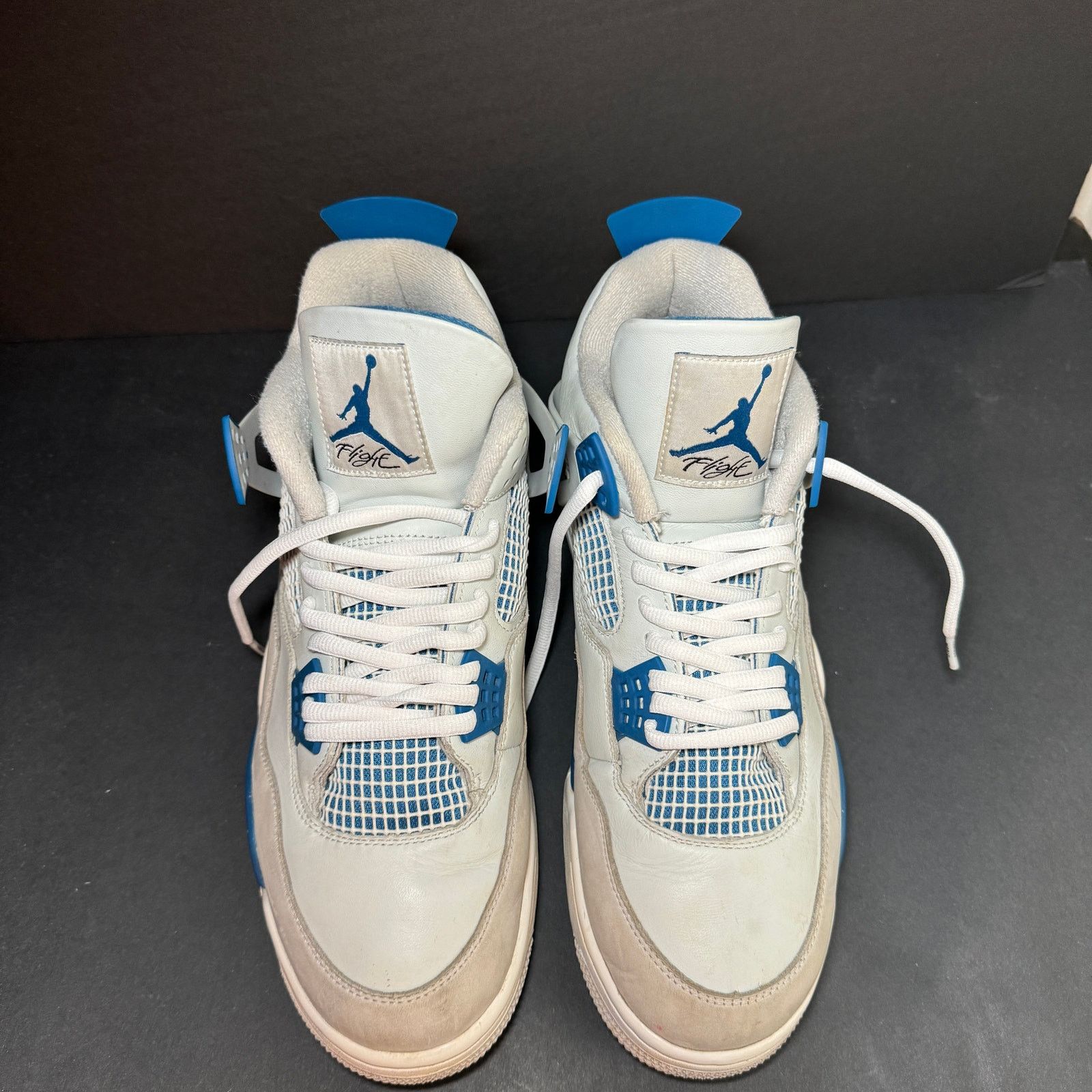 Jordan Brand × Nike Size 13 - Air Jordan 4 Retro Military Blue 2024 Men's Shoes Size US 13 / EU 46 - 4 Thumbnail