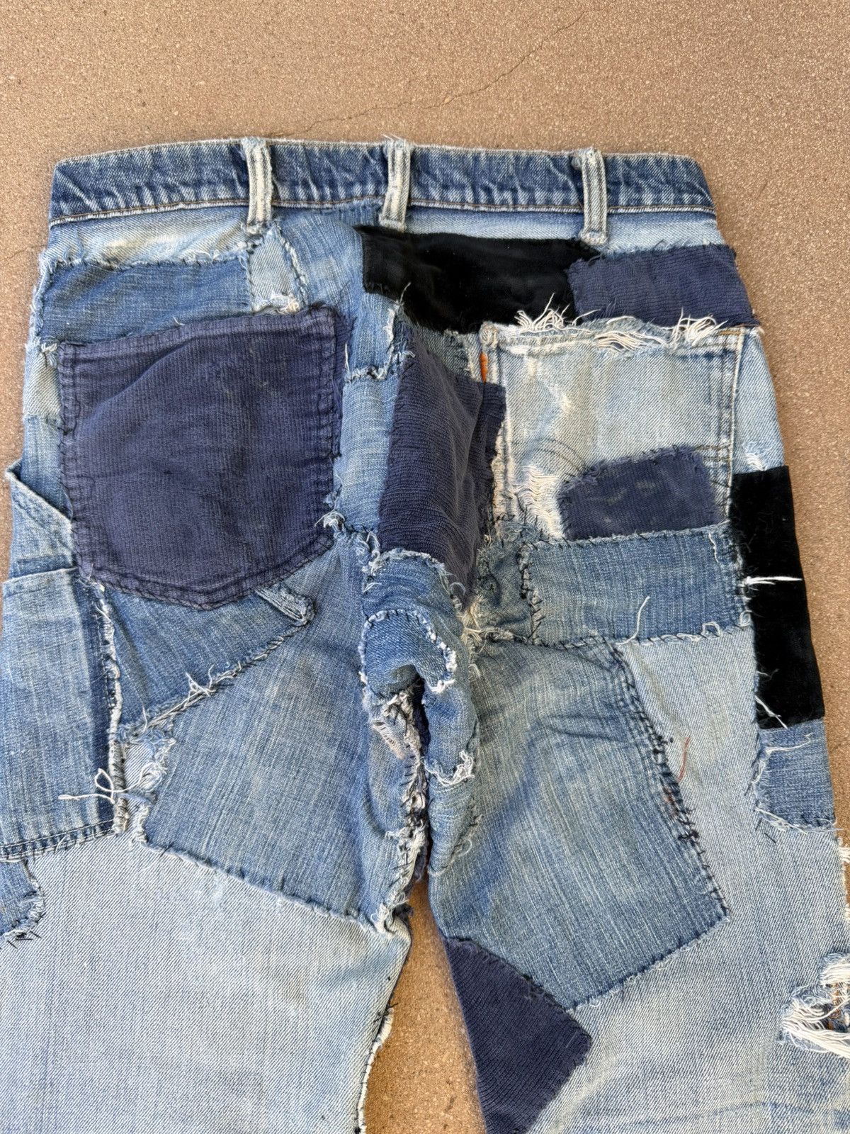 Levi's Vtg 70’s Levi’s 684 Orange Tab Bellbottom Hippie Jeans 30x30 Size US 30 / EU 46 - 9 Thumbnail