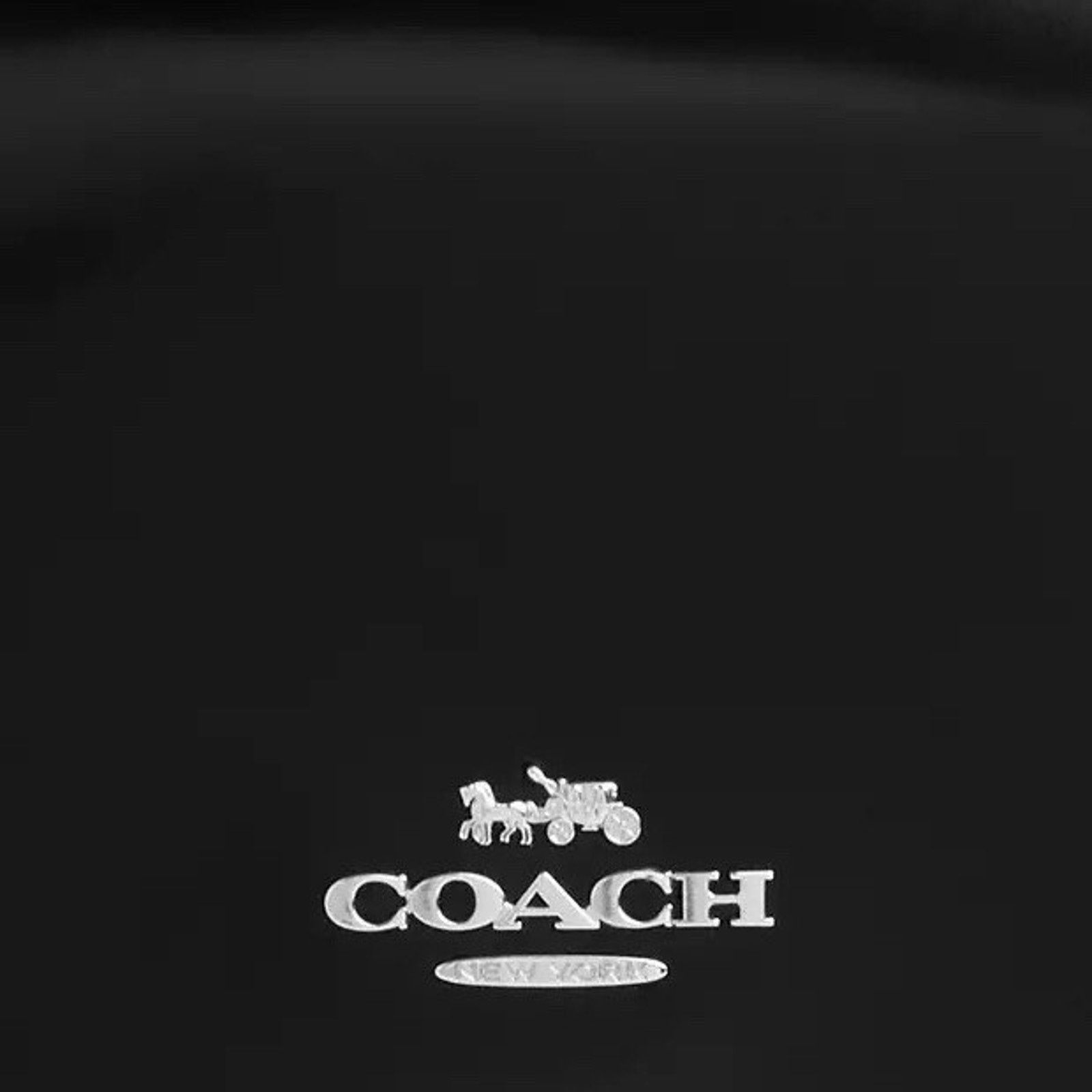 Coach NWT Coach CY657 Spazzolato Leather Quinn Bag Black Size ONE SIZE - 8 Thumbnail