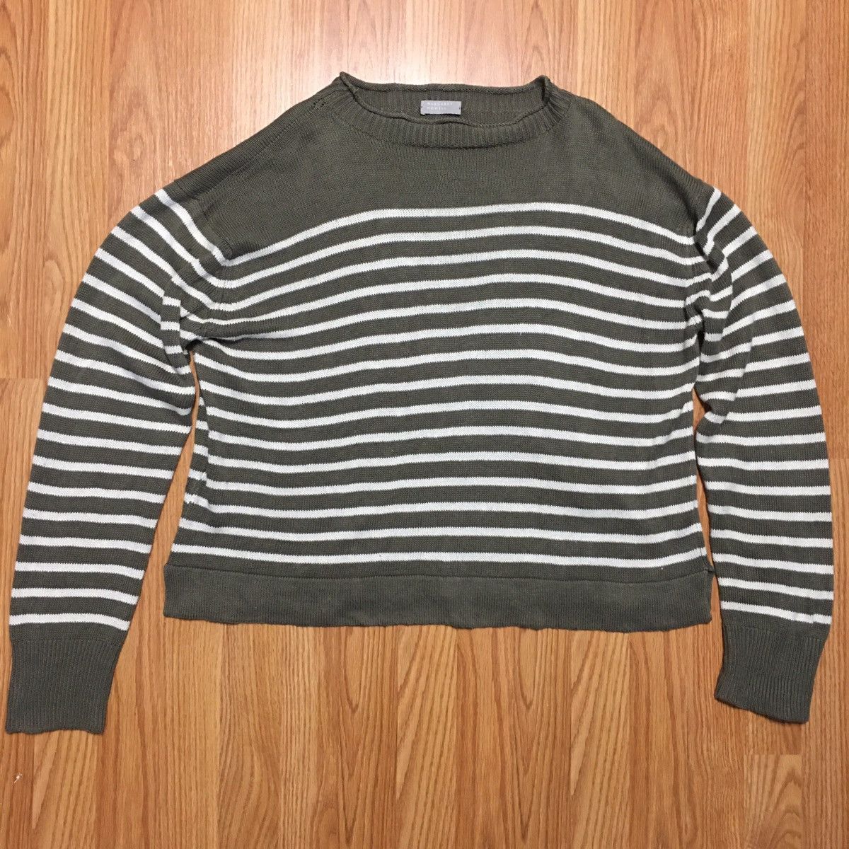 Margaret Howell Margaret Howell Linen Cotton Stripped Womens Sweater UK 14 Size L / US 10 / IT 46 - 5 Thumbnail