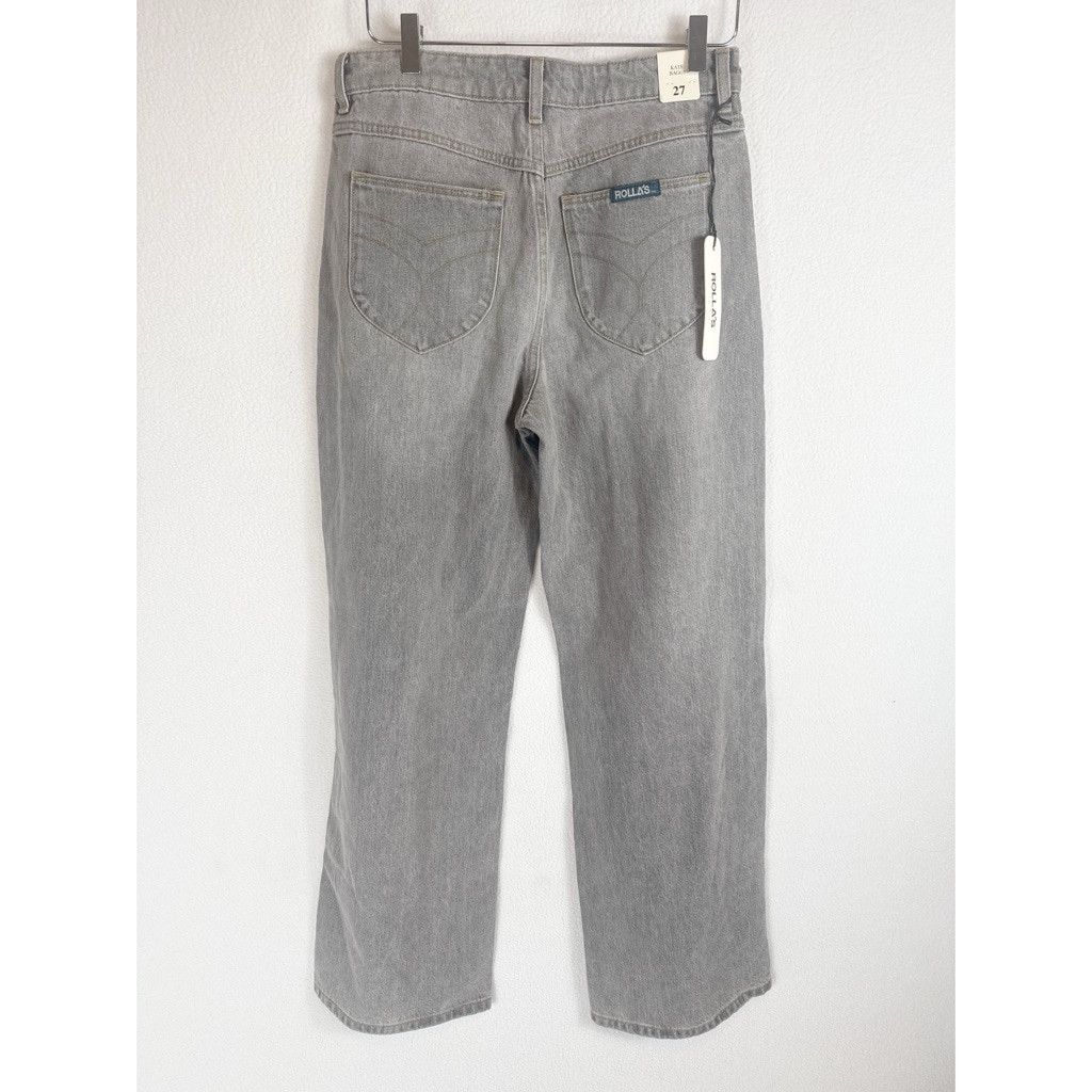 Designer NWT Rolla’s Kate Baggy Jeans Stone Grey 27 $149 – Sold Out Size 27" / US 4 / IT 40 - 11 Thumbnail