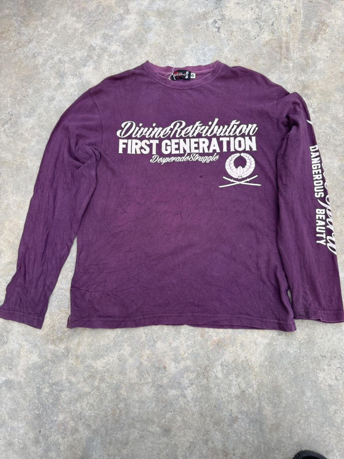 Other Japan Dragon Design Y2k Devine Retribution Tee Long Sleeve Size US L / EU 52-54 / 3 - 2 Thumbnail